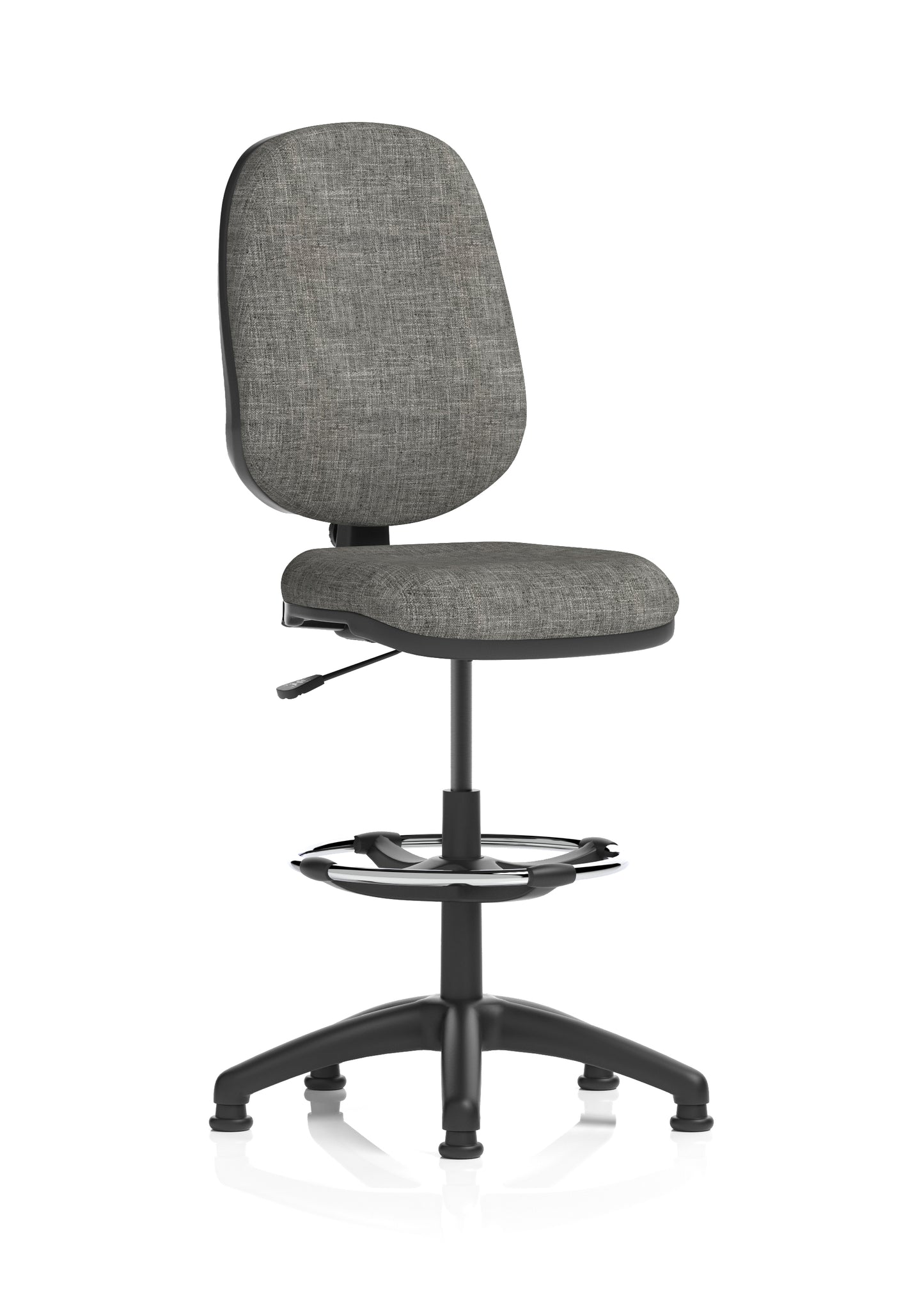 Eclipse Plus I Medium Back Fabric Task Operator with Hi Rise Draughtsman Office Chair