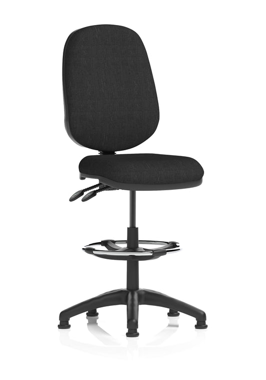 Eclipse Plus II Task Operator Office Chair with Hi Rise Draughtsman Kit - Available in 20 Colour Choices