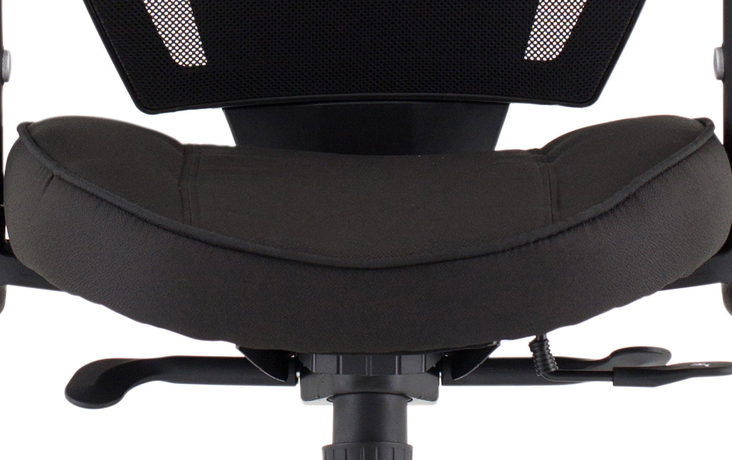 Denver High Mesh Back Black Task Operator Office Chair with Height Adjustable Arms - Optional Headrest