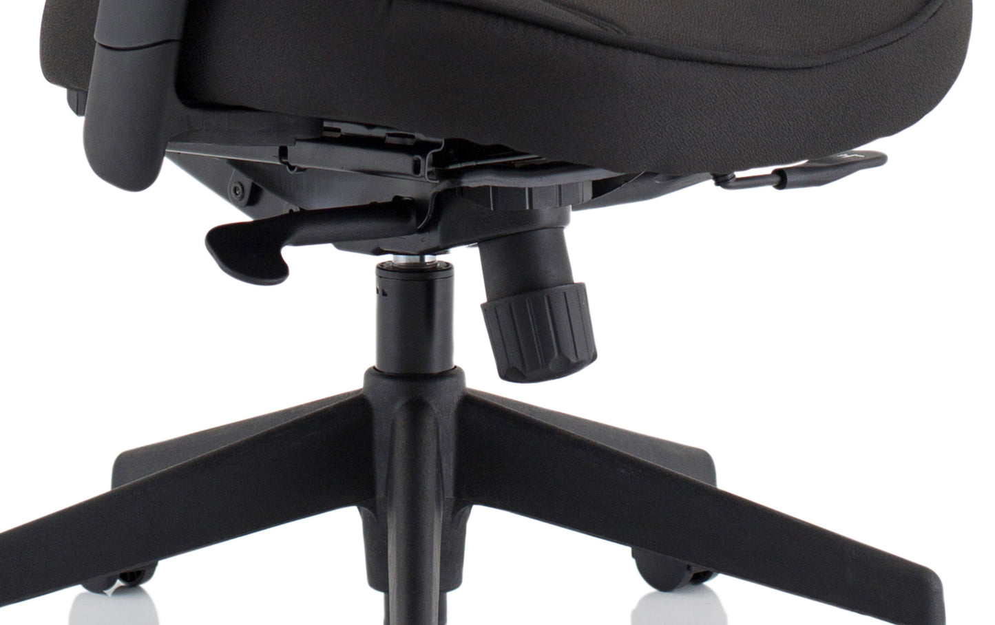 Denver High Mesh Back Black Task Operator Office Chair with Height Adjustable Arms - Optional Headrest