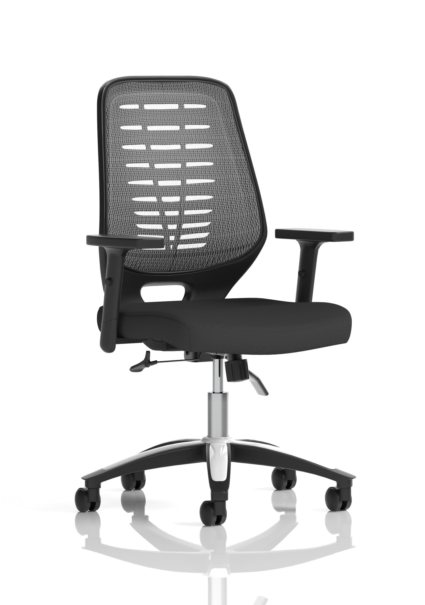 Relay Medium Mesh Back Task Operator Office Chair with Folding or Height Adjustable Arms - Available in 20 Colour Choices
