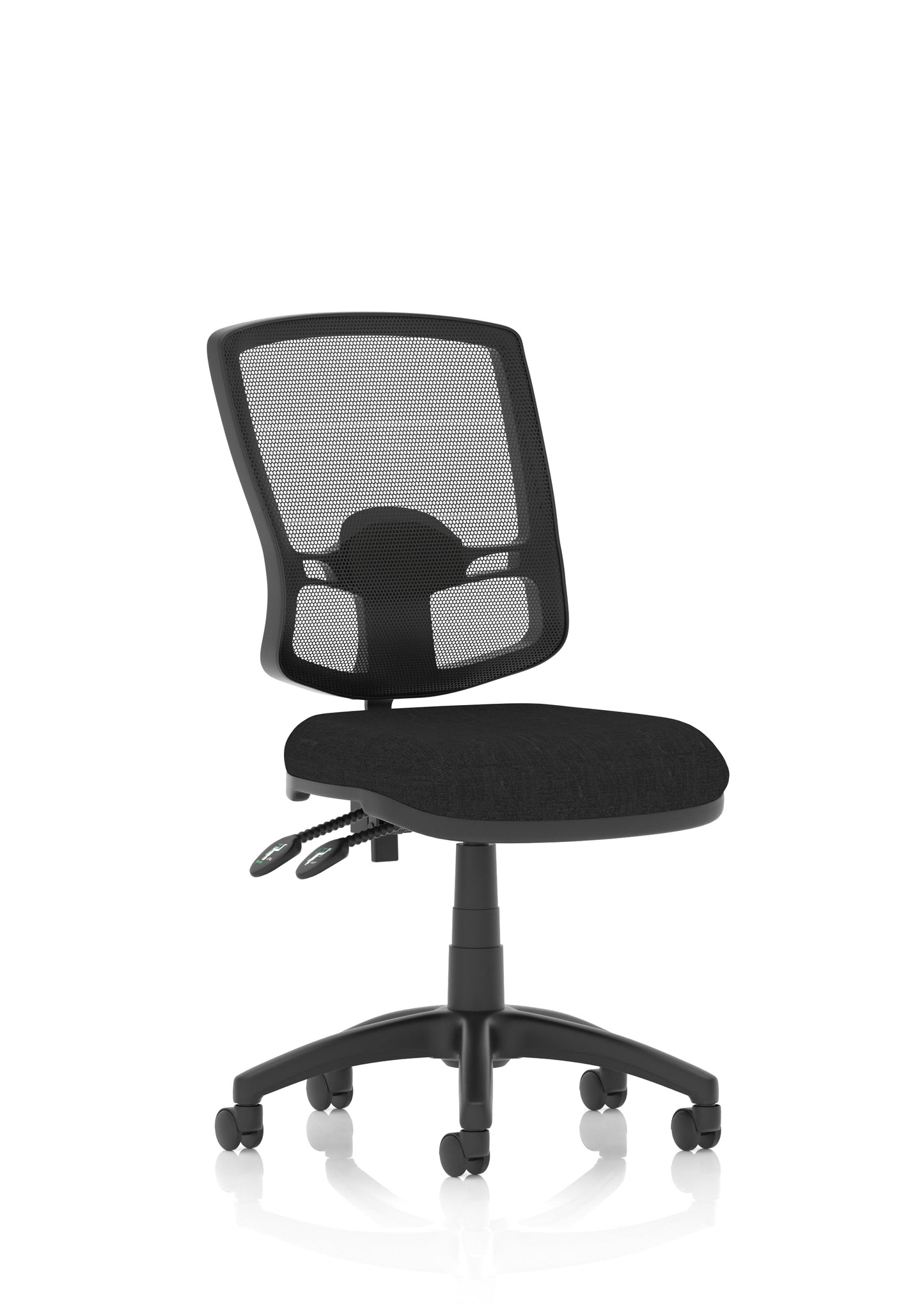 Eclipse Plus II Deluxe Mesh Back Task Operator Office Chair - Multiple Arm Options - Draughtsman Kit Option - Available in 20 Colour Choices