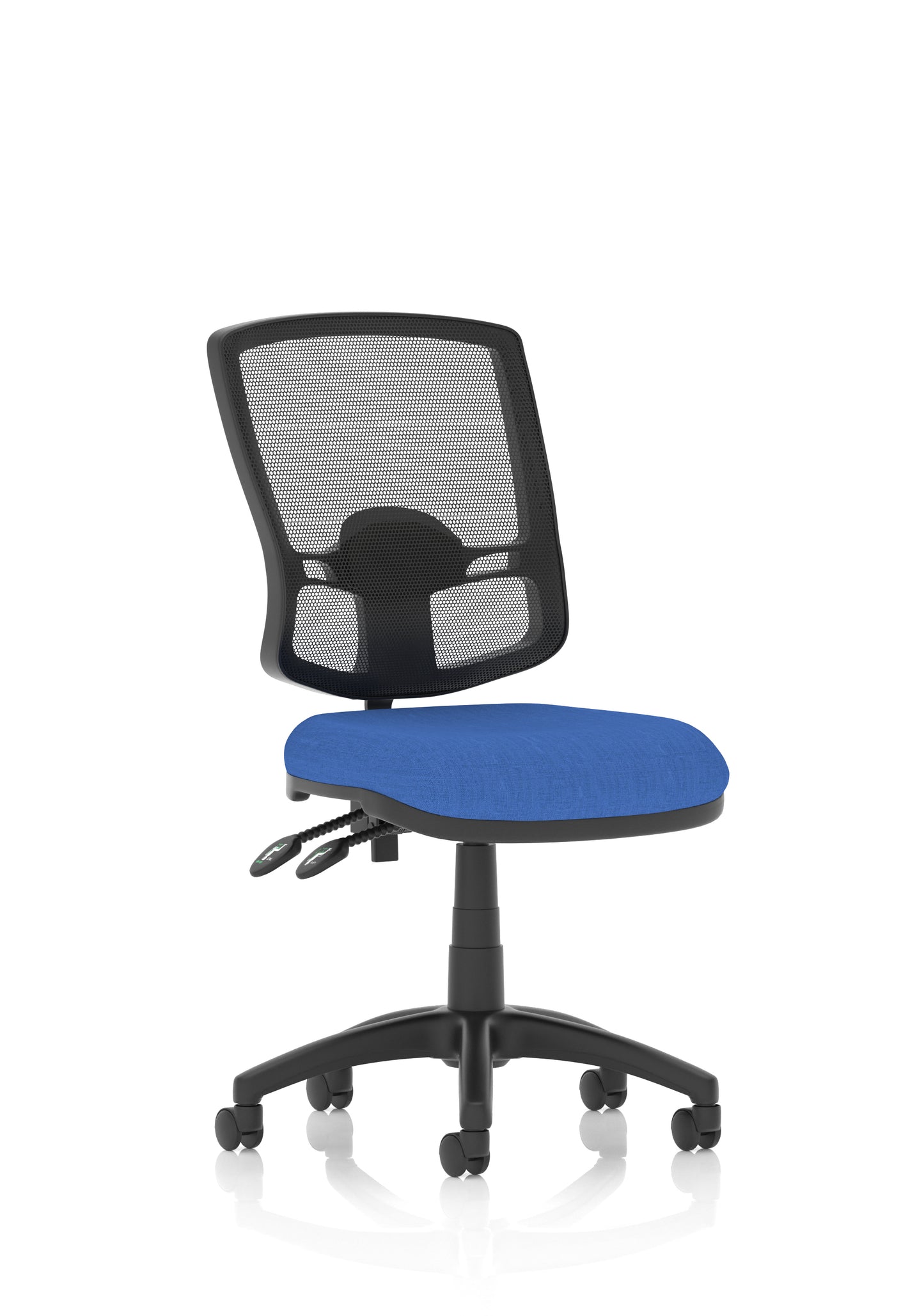 Eclipse Plus II Deluxe Mesh Back Task Operator Office Chair - Multiple Arm Options - Draughtsman Kit Option - Available in 20 Colour Choices