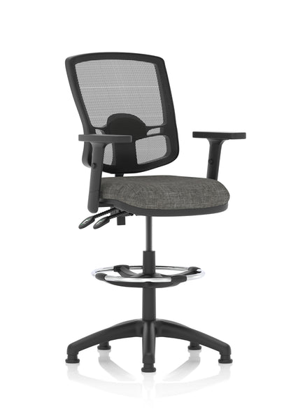 Eclipse Plus II Deluxe Mesh Back Task Operator Office Chair - Multiple Arm Options - Draughtsman Kit Option - Available in 20 Colour Choices