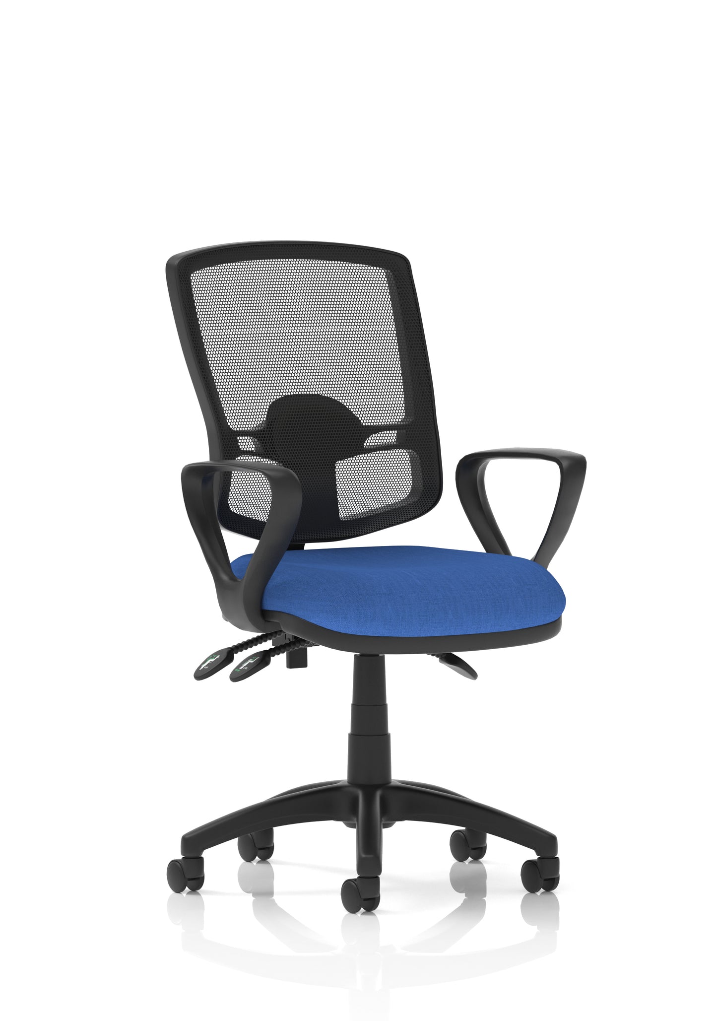 Eclipse Plus III Deluxe Medium Mesh Back Task Operator Office Chair - Multiple Arm Options - Available in 20 Colour Choices