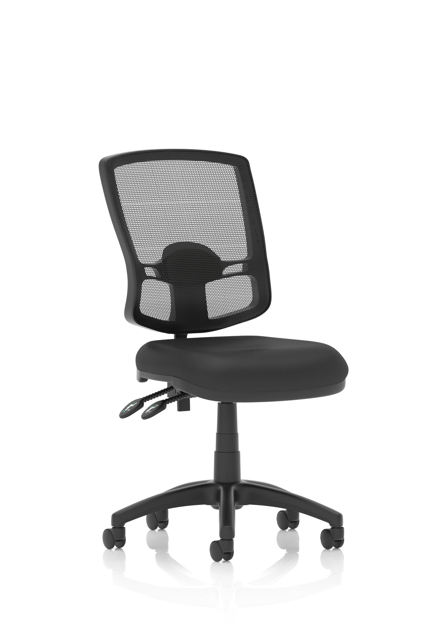 Eclipse Plus II Deluxe Mesh Back Task Operator Office Chair - Multiple Arm Options - Draughtsman Kit Option - Available in 20 Colour Choices