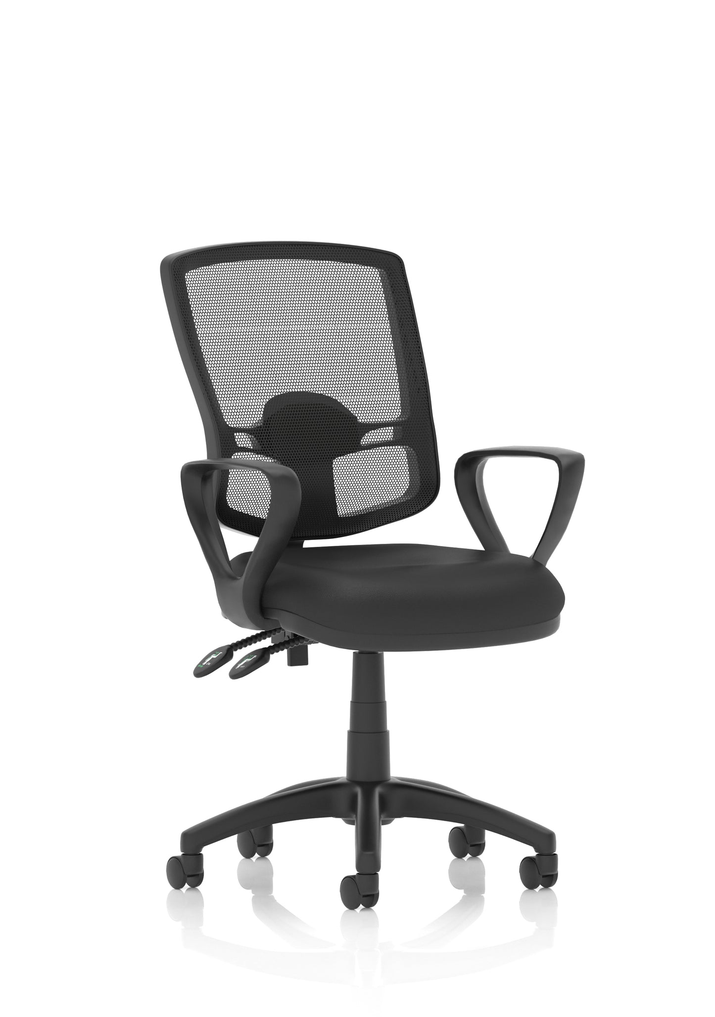 Eclipse Plus II Deluxe Mesh Back Task Operator Office Chair - Multiple Arm Options - Draughtsman Kit Option - Available in 20 Colour Choices
