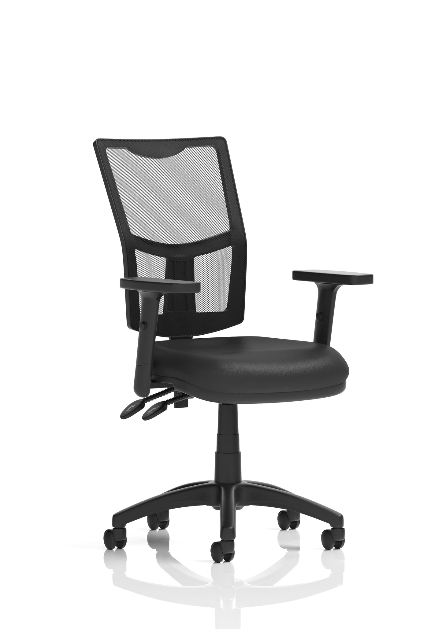 Eclipse Plus II Medium Mesh Back Task Operator Office Chair - Multiple Arm Options - Draughtsman Kit Option - Available in 20 Colour Choices