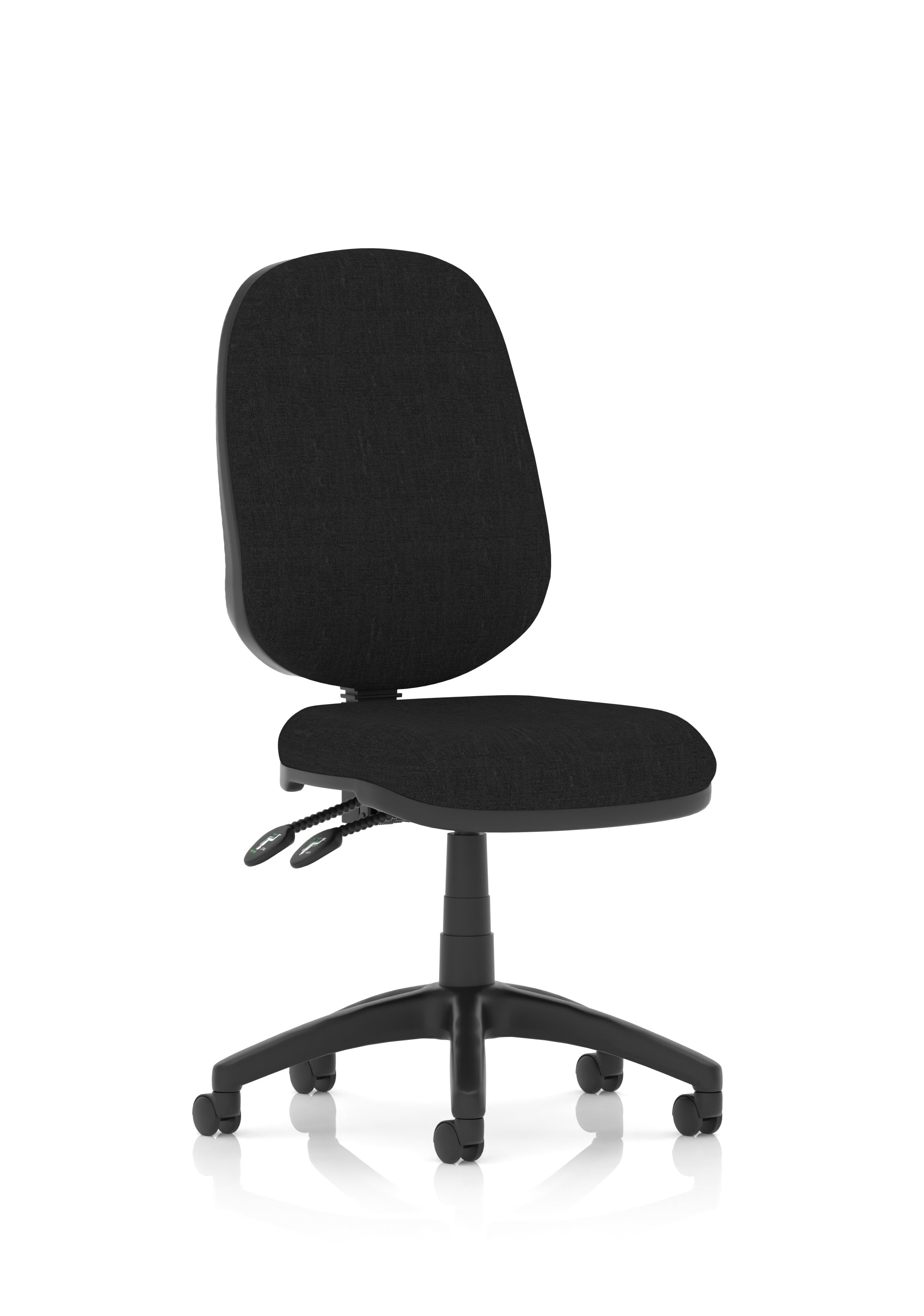 Luna II Lever Task Operator Chair - Optional Arm Choice - 11 Colour Choice Huddersfield
