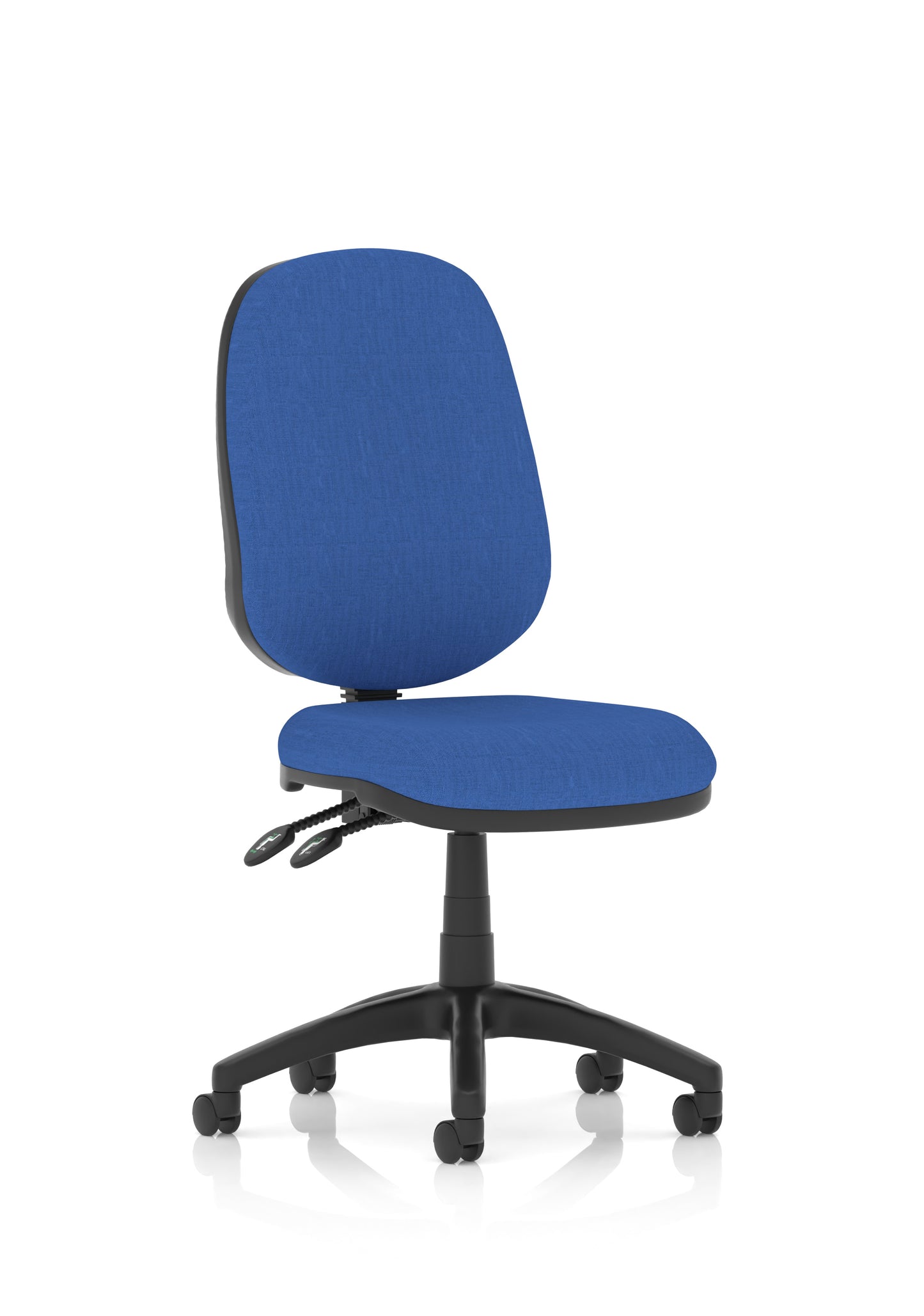 Luna II Lever Task Operator Chair - Optional Arm Choice - 11 Colour Choice
