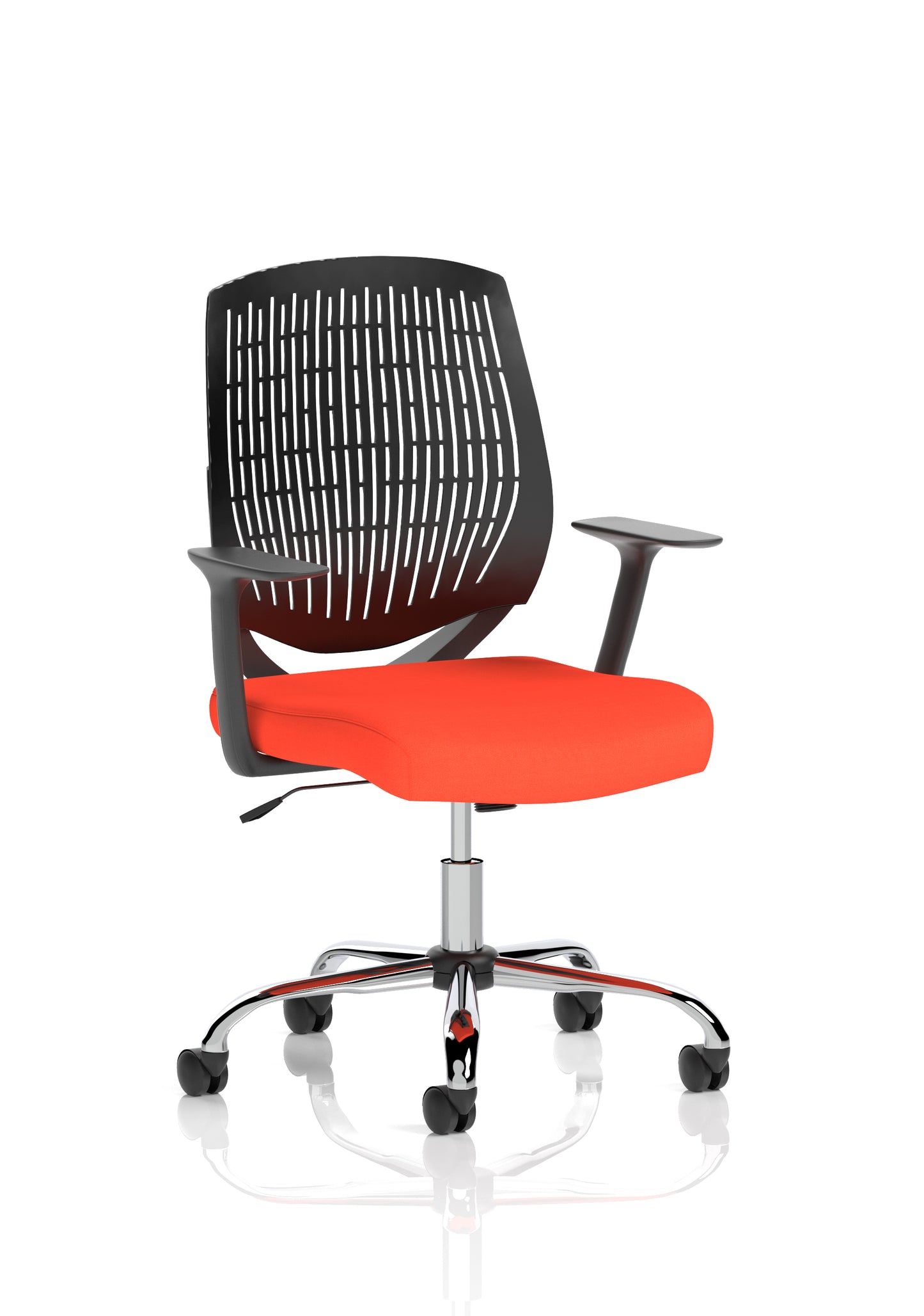 Dura Medium Back Task Operator Office Chair with Fixed Arms - Multiple Colour Options Available
