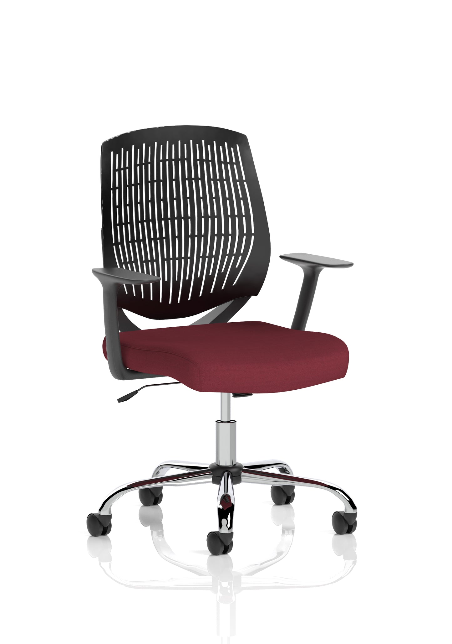 Dura Medium Back Task Operator Office Chair with Fixed Arms - Multiple Colour Options Available