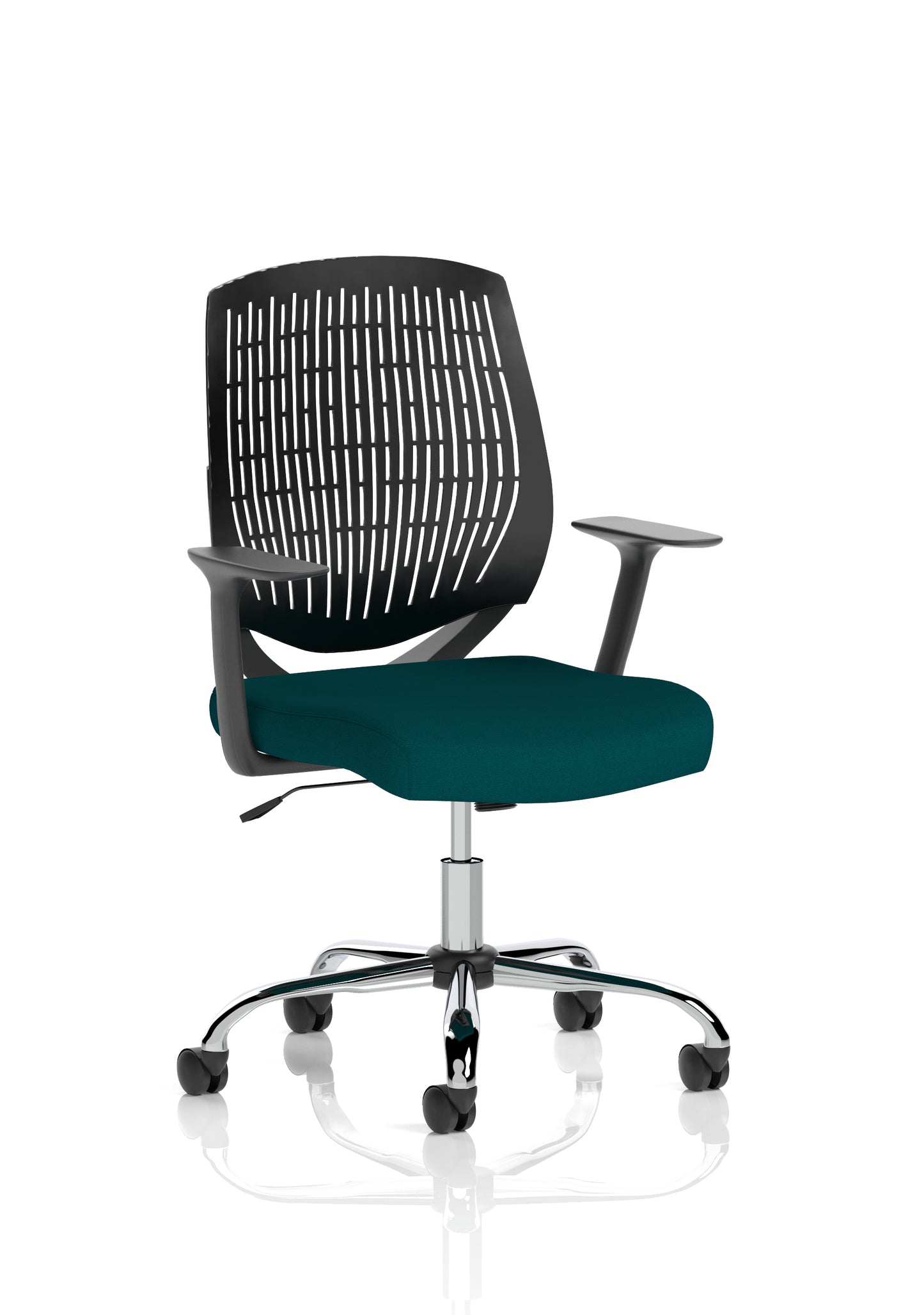 Dura Medium Back Task Operator Office Chair with Fixed Arms - Multiple Colour Options Available