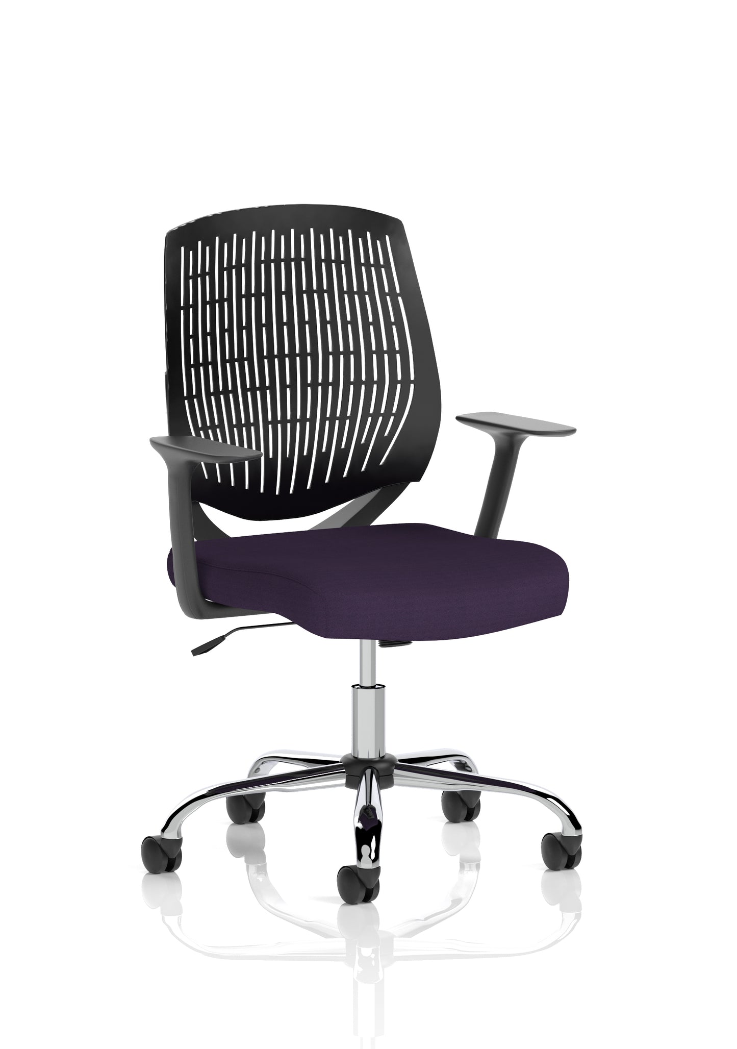 Dura Medium Back Task Operator Office Chair with Fixed Arms - Multiple Colour Options Available