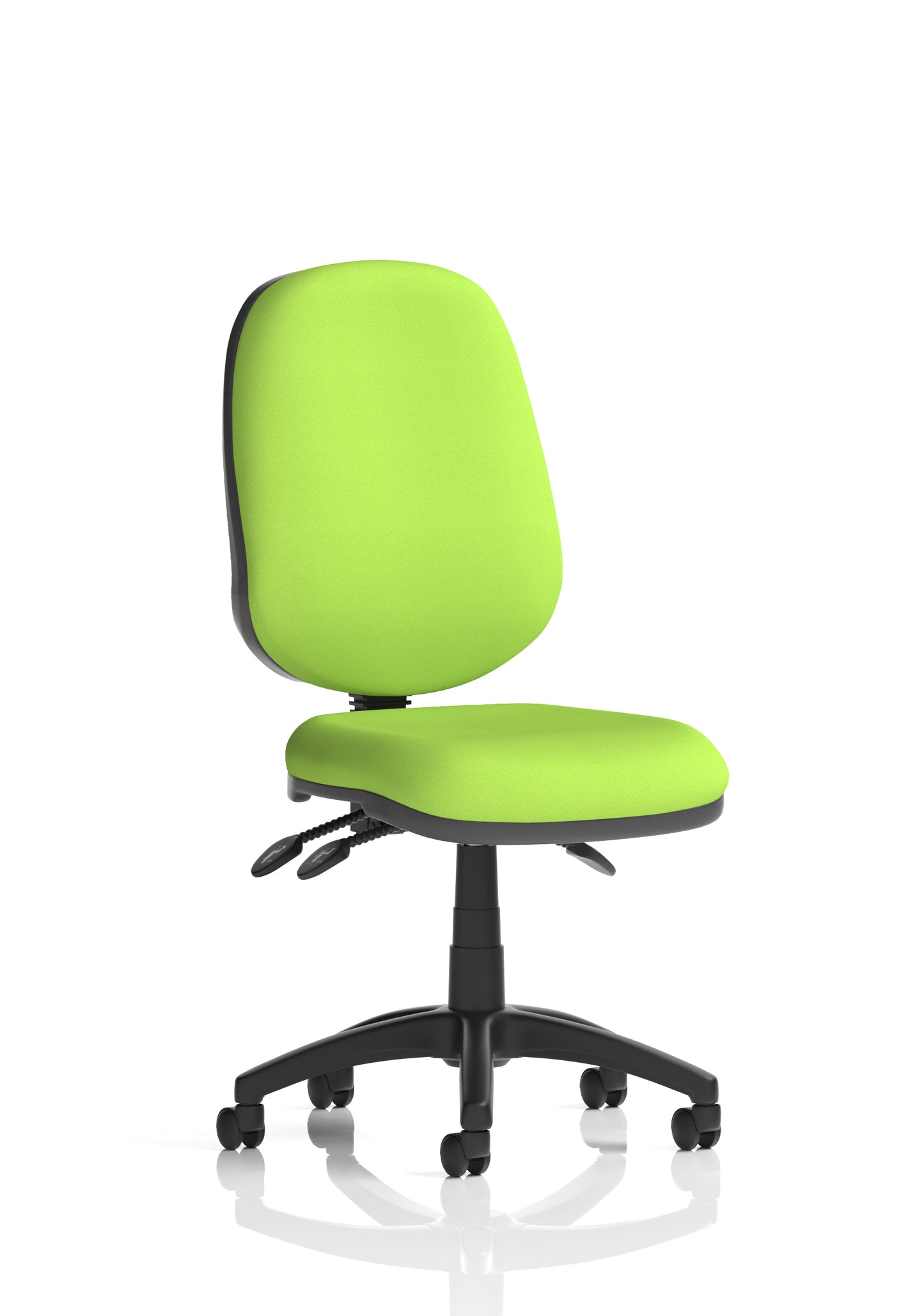 Eclipse Plus III Medium Back Fabric Task Operator Office Chair - Multiple Arm Options - Available in 20 Colour Choices