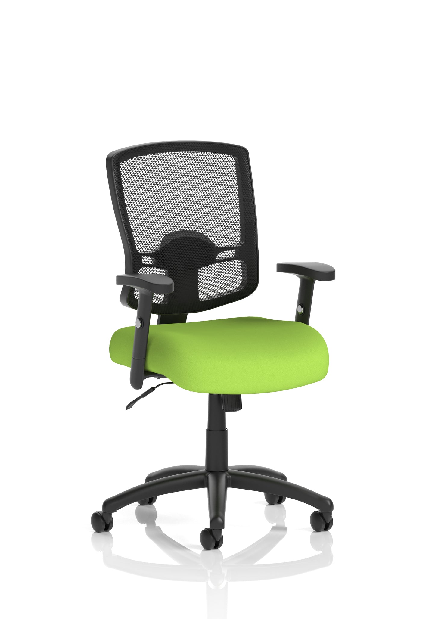 Portland Medium Mesh Back Task Operator Office Chair with Arms - Multiple Colour Options