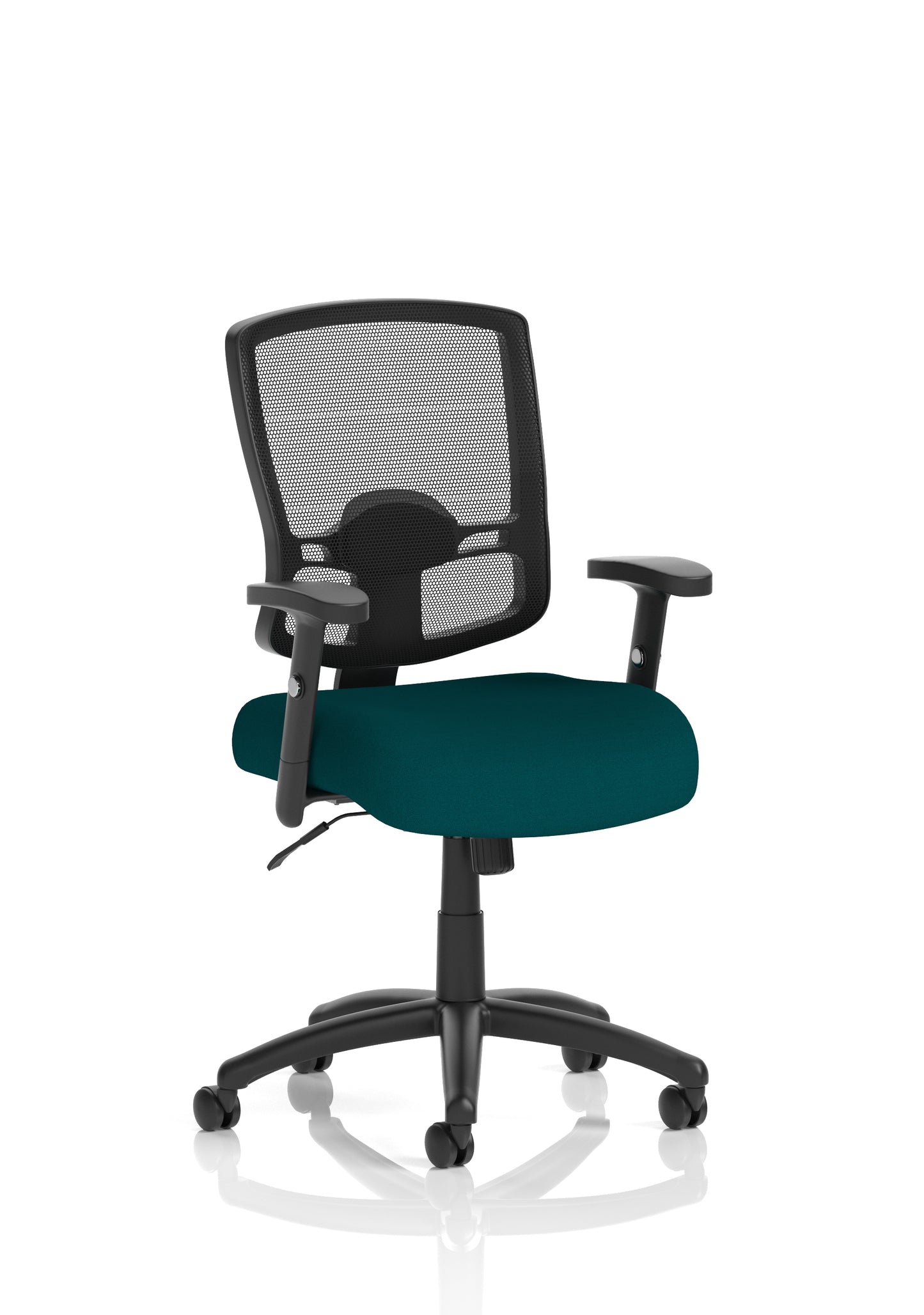 Portland Medium Mesh Back Task Operator Office Chair with Arms - Multiple Colour Options