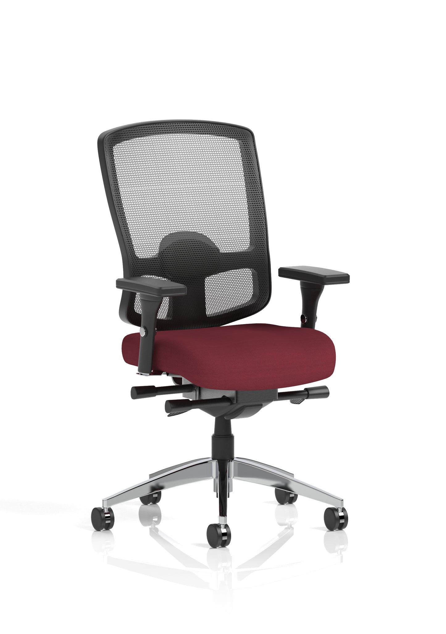 Regent High Mesh Back Ergonomic Task Operator Office Chair with Height Adjustable Arms - Available in 20 Colour Choices