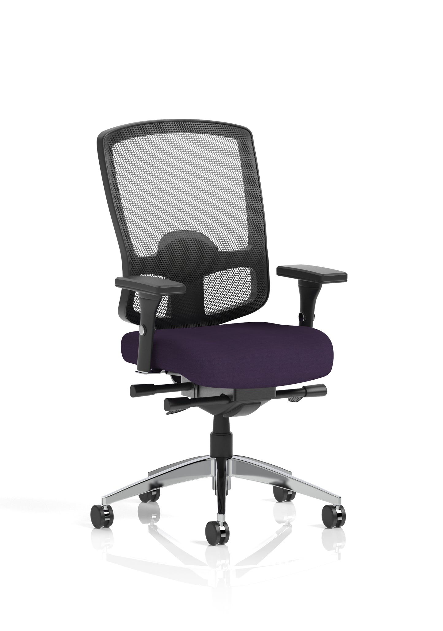 Regent High Mesh Back Ergonomic Task Operator Office Chair with Height Adjustable Arms - Available in 20 Colour Choices