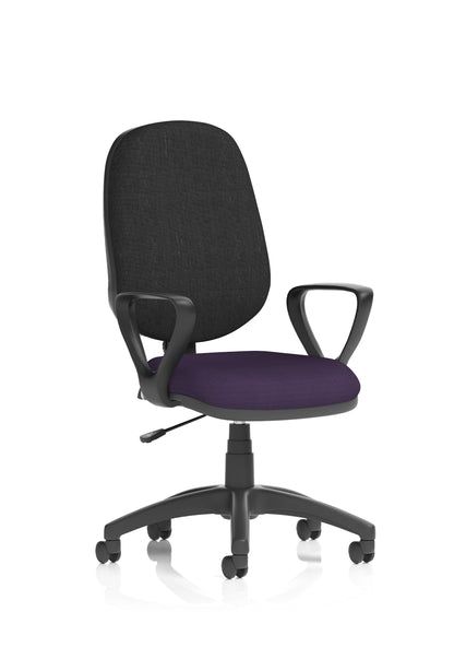 Eclipse Plus I Medium Back Task Operator Office Chair - Optional Arm Choice - Over Twenty Colour Choices