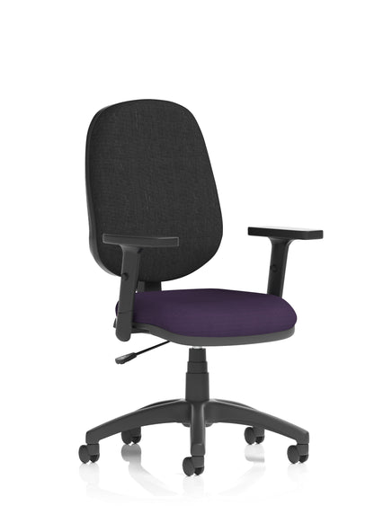 Eclipse Plus I Medium Back Task Operator Office Chair - Optional Arm Choice - Over Twenty Colour Choices