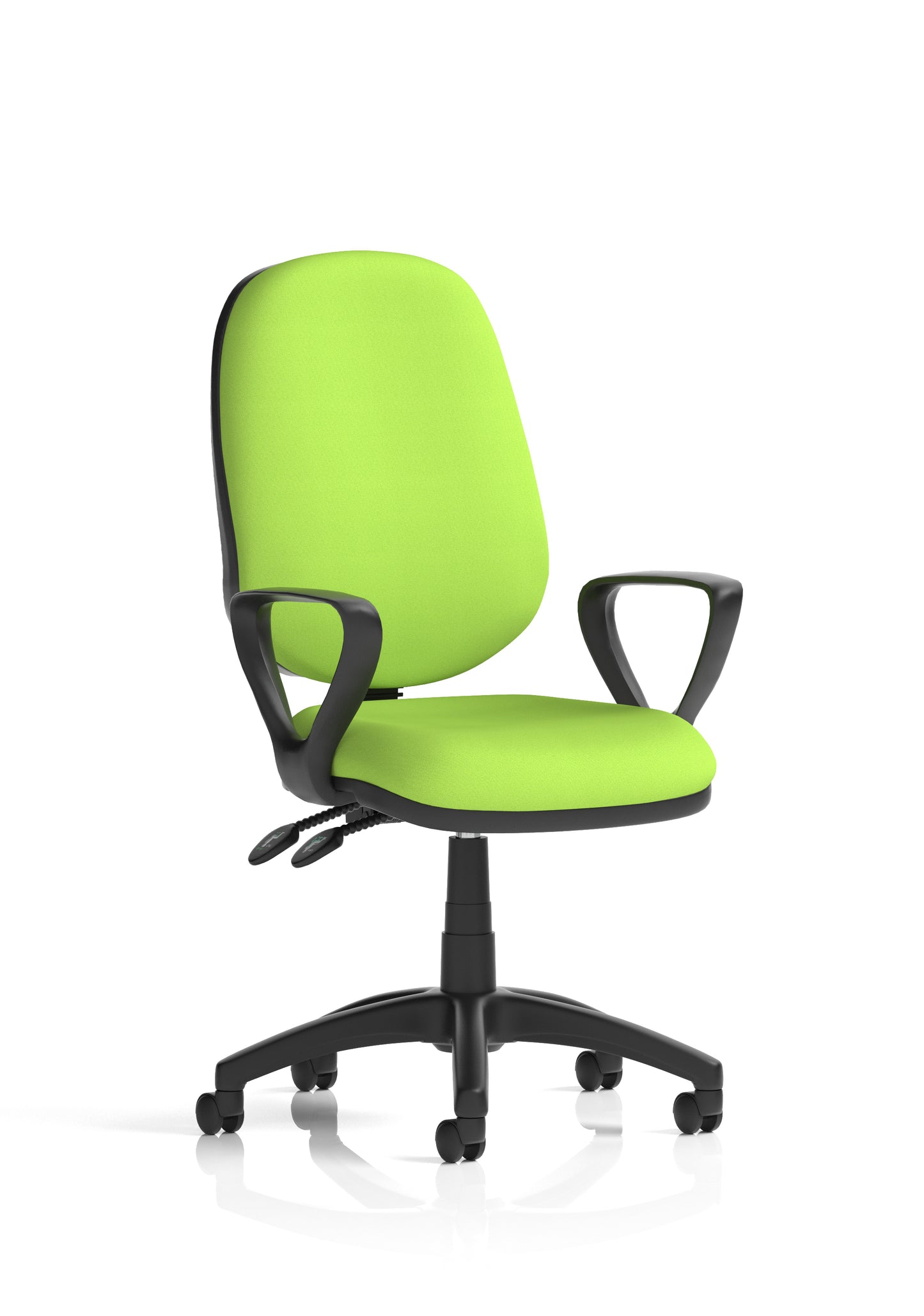 Eclipse Plus II Medium Back Task Operator Office Chair - Optional Arms - Multiple Seat Colour Options