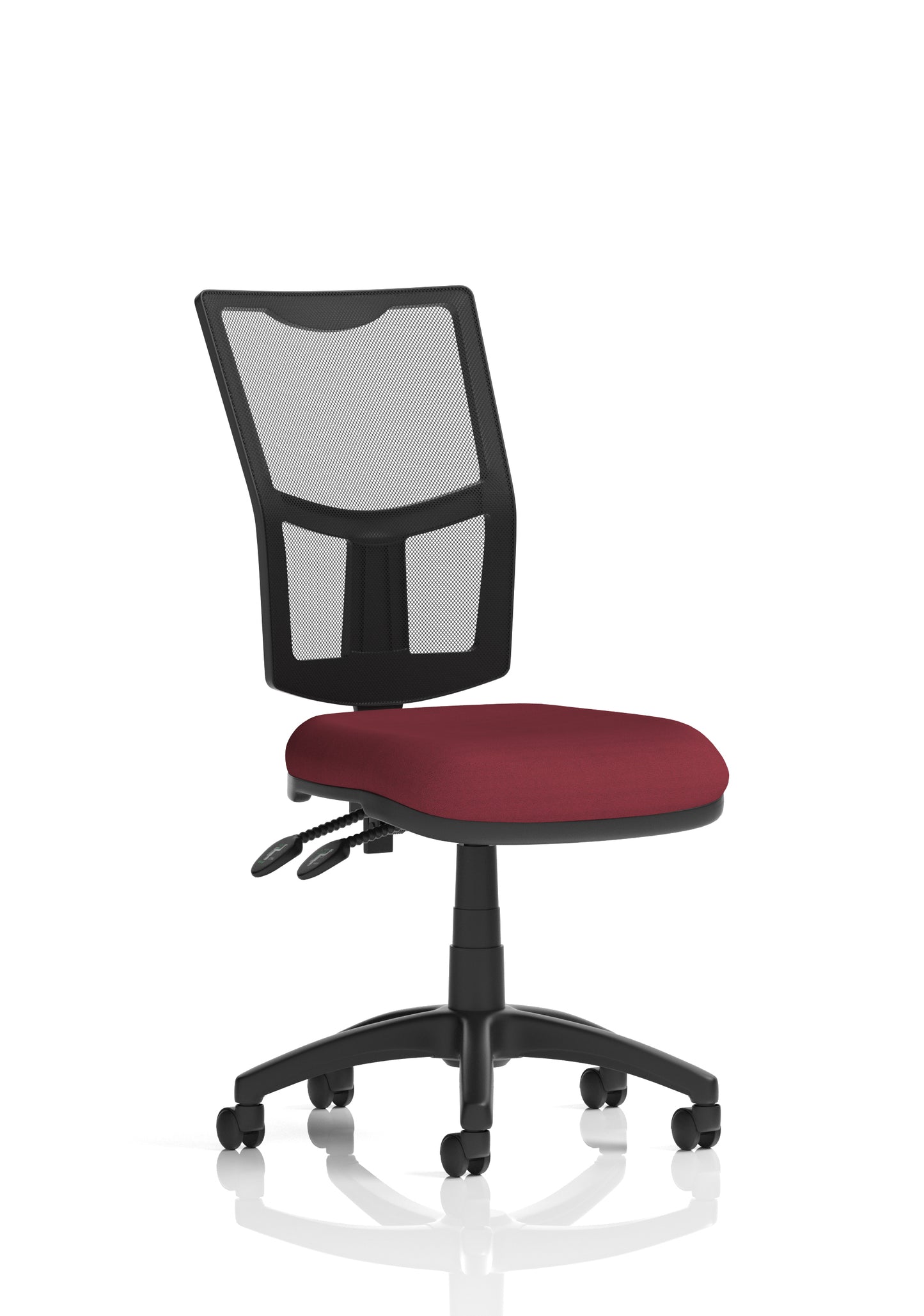 Eclipse Plus II Medium Mesh Back Task Operator Office Chair - Multiple Arm Options - Draughtsman Kit Option - Available in 20 Colour Choices
