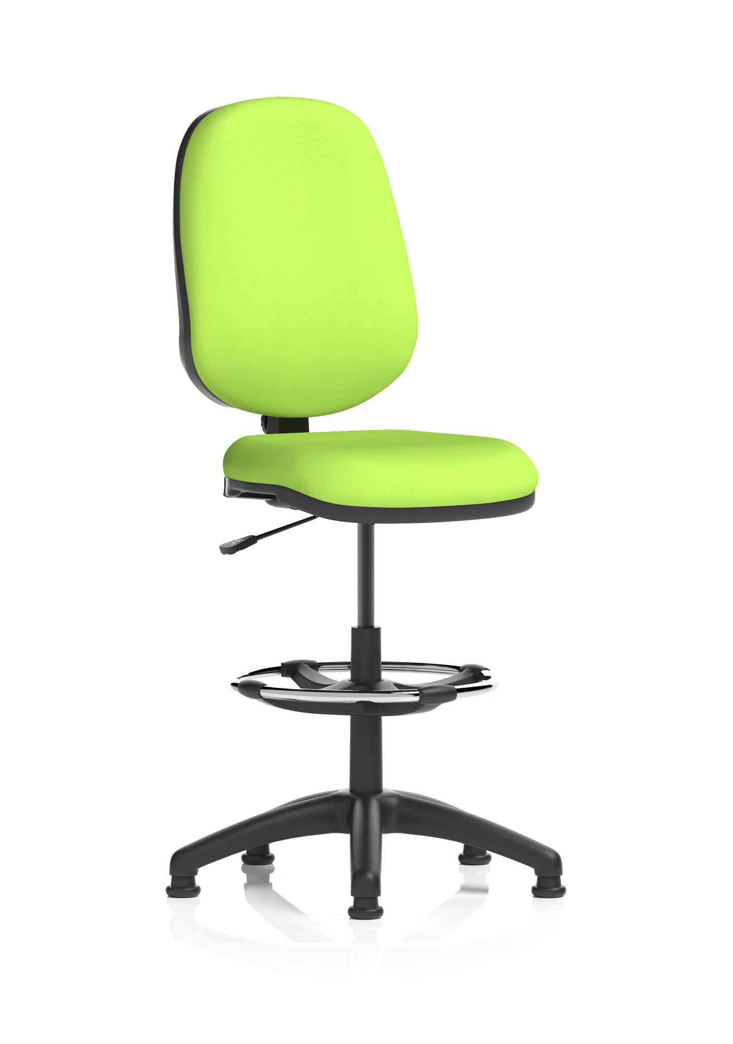 Eclipse Plus I Medium Back Fabric Task Operator with Hi Rise Draughtsman Office Chair