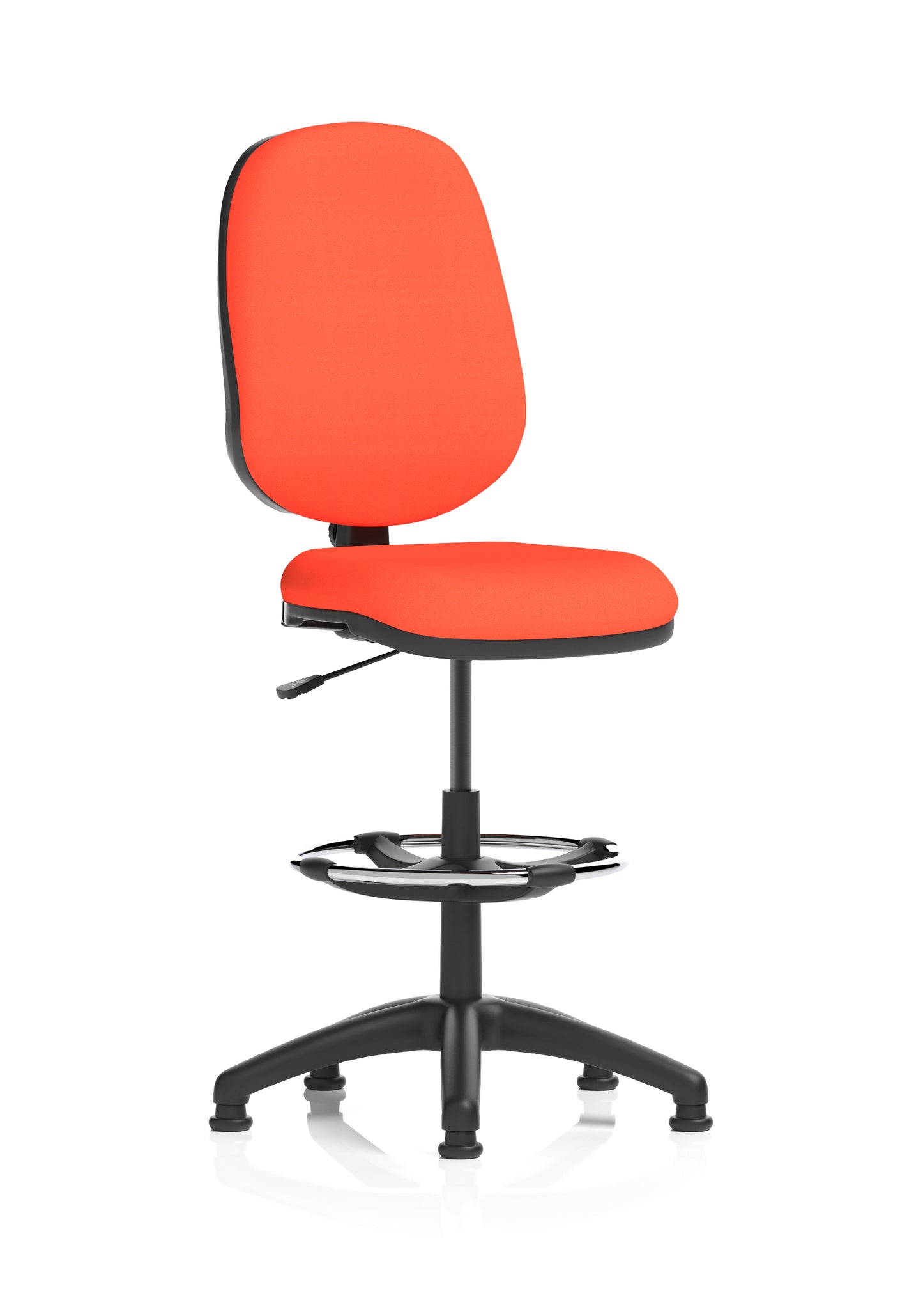 Eclipse Plus I Medium Back Fabric Task Operator with Hi Rise Draughtsman Office Chair