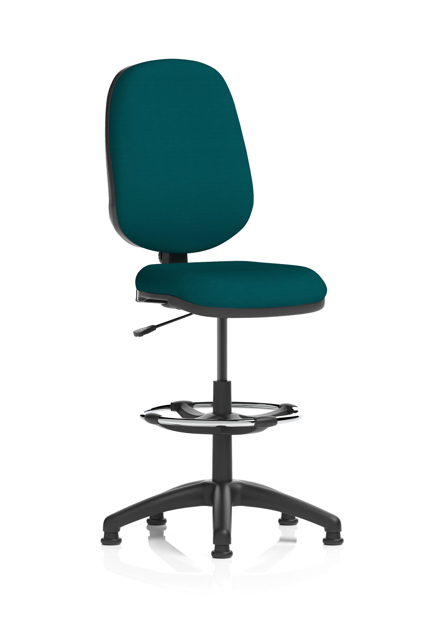Eclipse Plus I Medium Back Fabric Task Operator with Hi Rise Draughtsman Office Chair