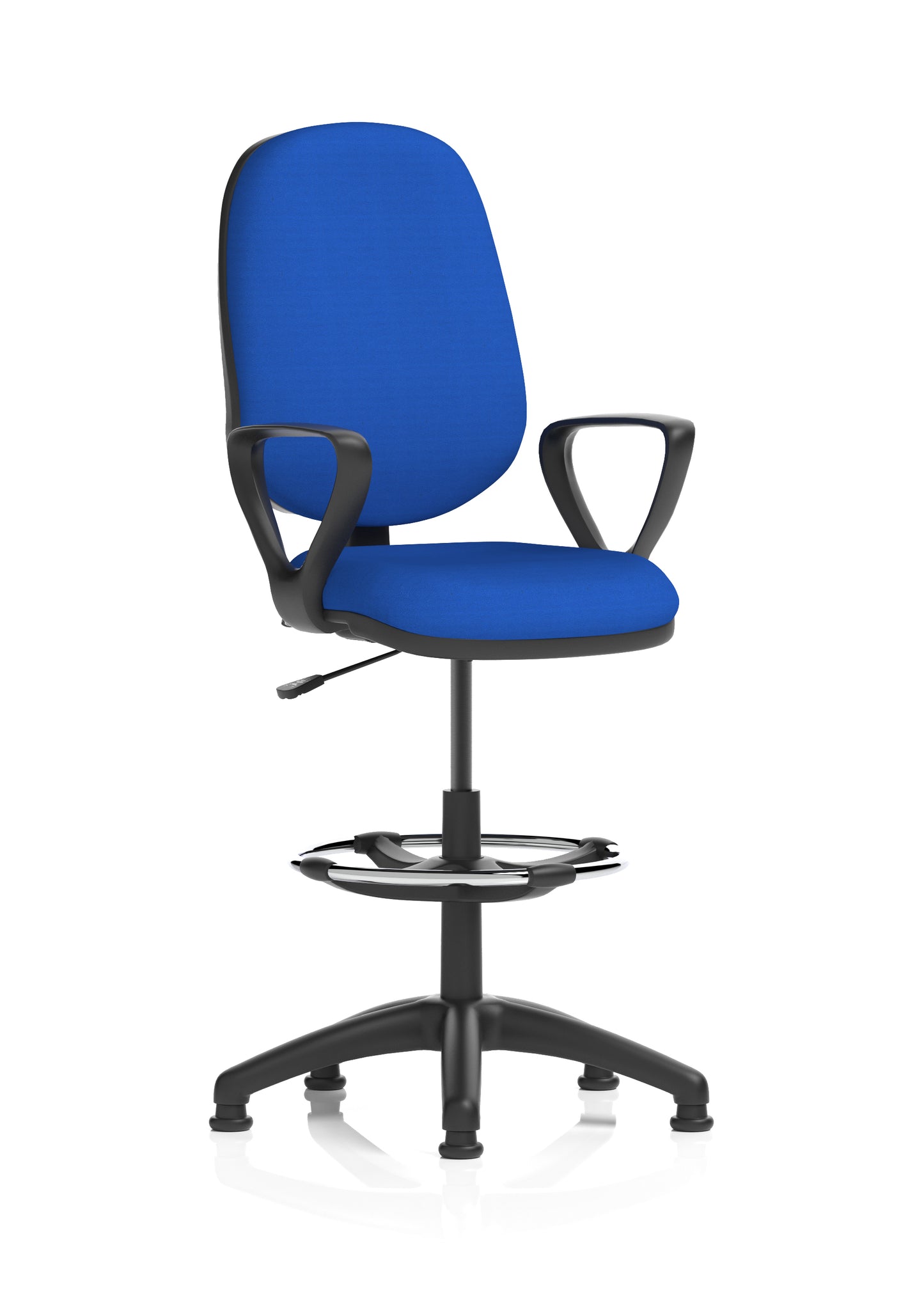 Eclipse Plus I Medium Back Fabric Task Operator with Hi Rise Draughtsman Office Chair