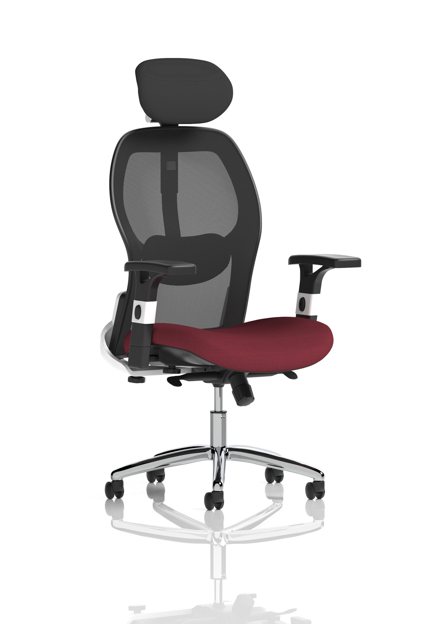 Sanderson II High Mesh Back Executive Office Chair with Height Adjustable Arms