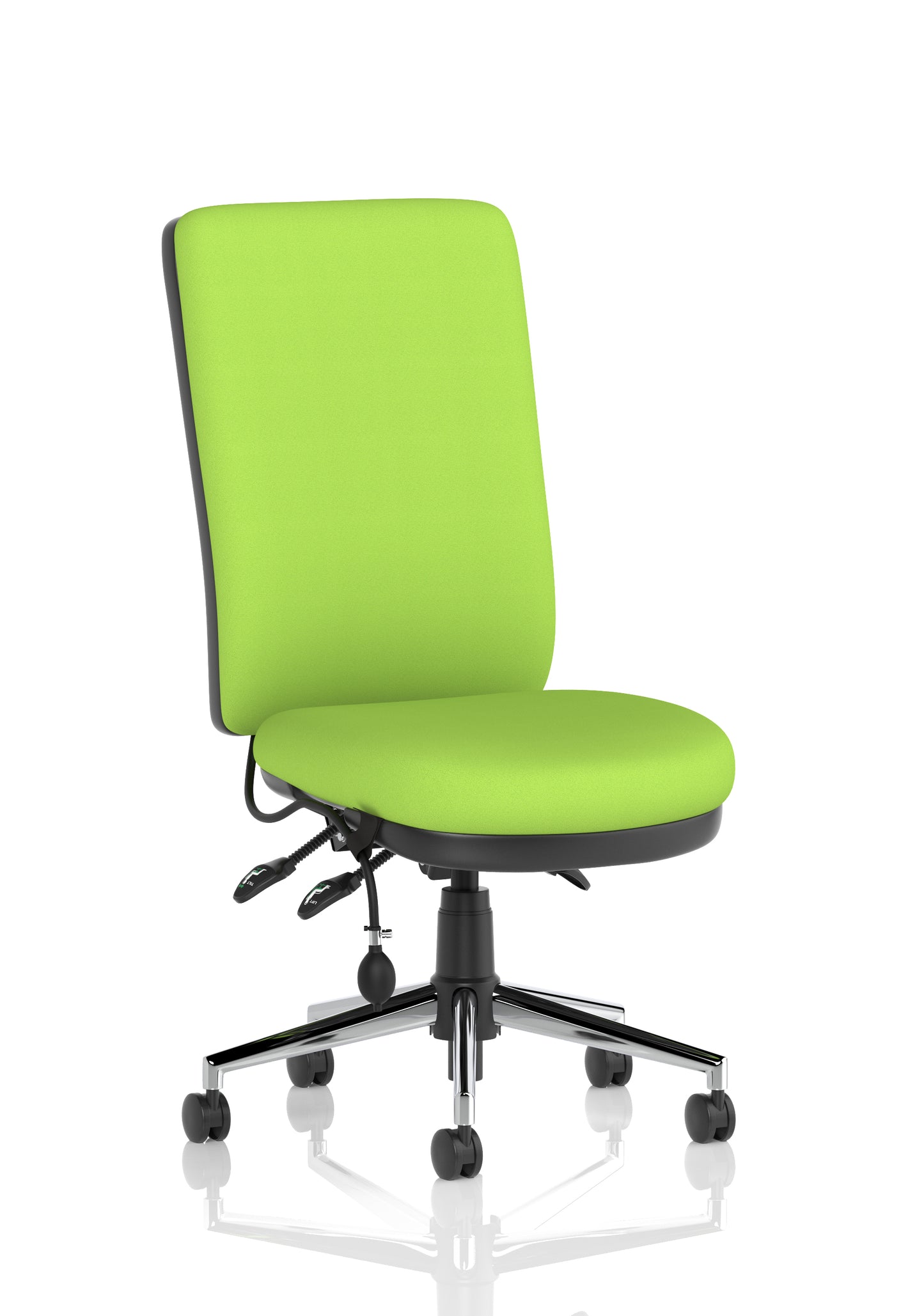 Chiro High Back Fabric Task Operator Office Chair - Available in 20 Colour Choices