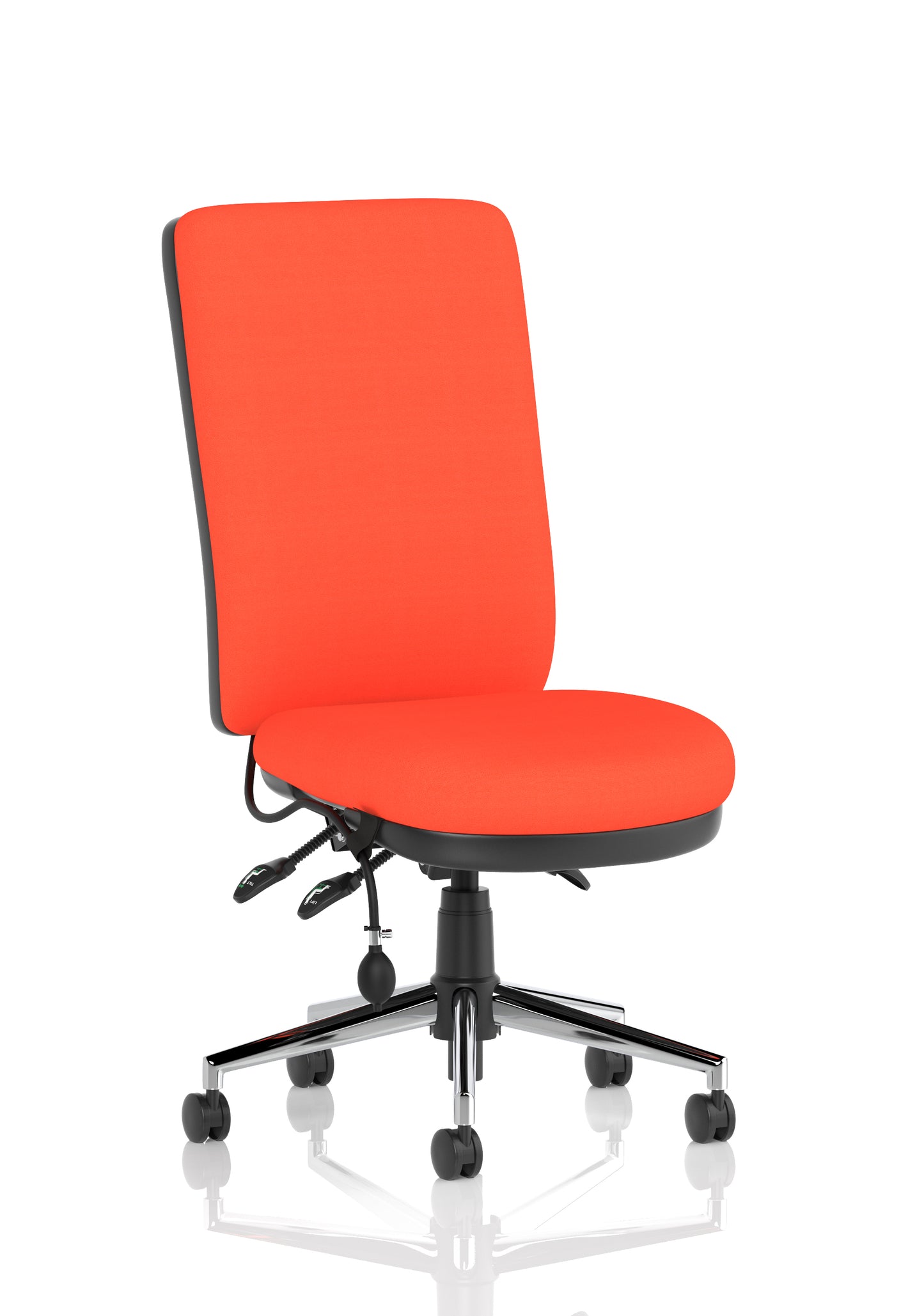 Chiro High Back Fabric Task Operator Office Chair - Available in 20 Colour Choices