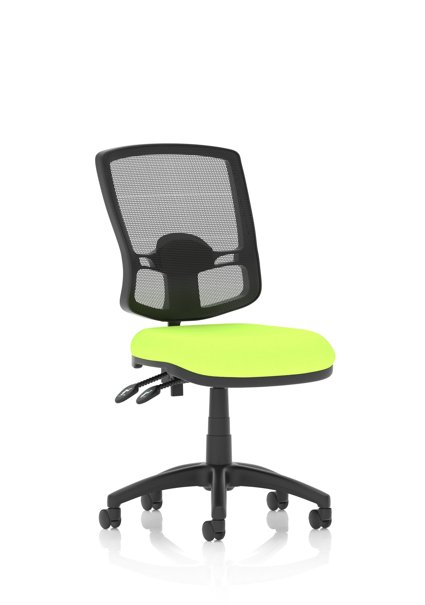 Eclipse Plus II Deluxe Mesh Back Task Operator Office Chair - Multiple Arm Options - Draughtsman Kit Option - Available in 20 Colour Choices