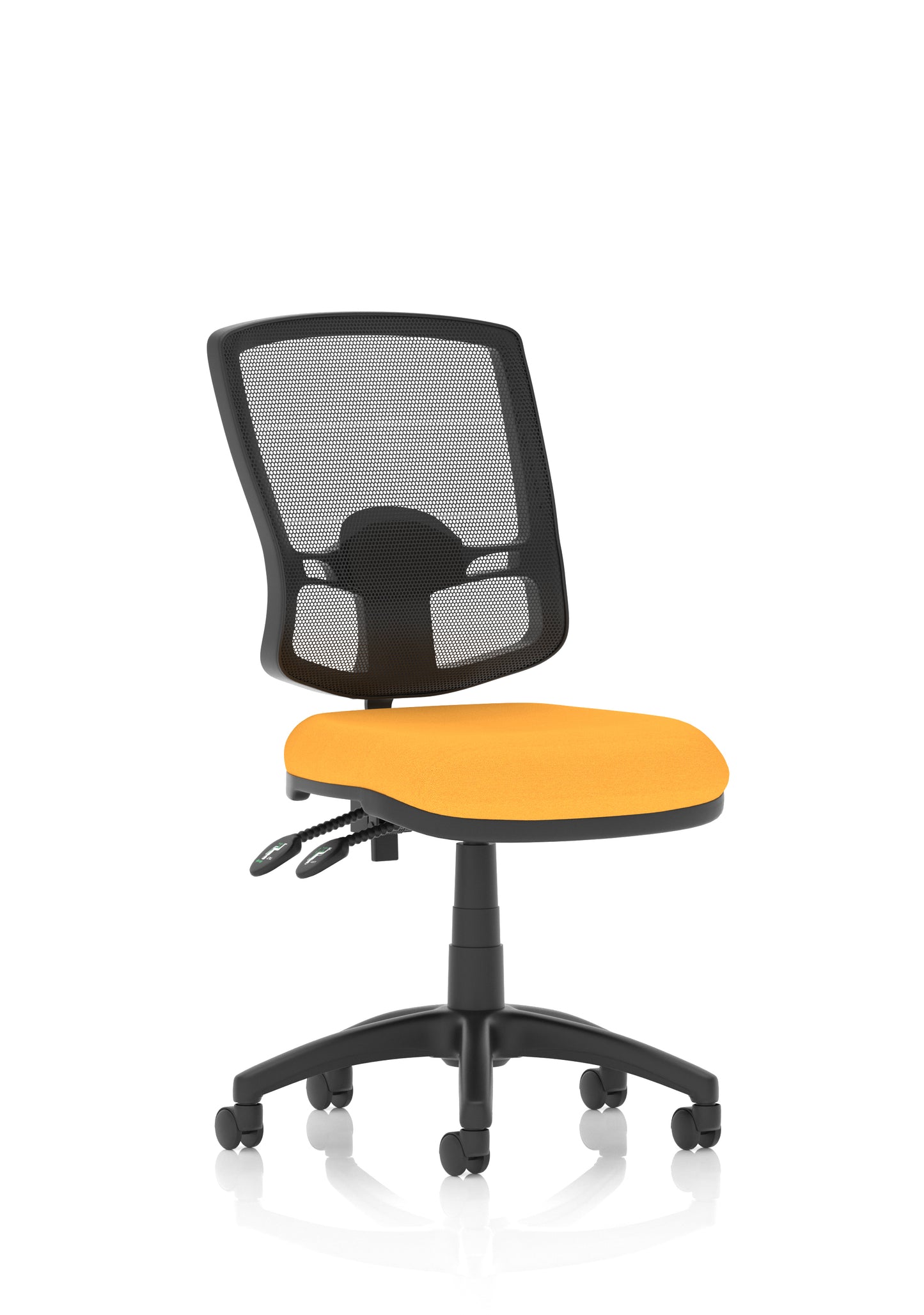 Eclipse Plus II Deluxe Mesh Back Task Operator Office Chair - Multiple Arm Options - Draughtsman Kit Option - Available in 20 Colour Choices