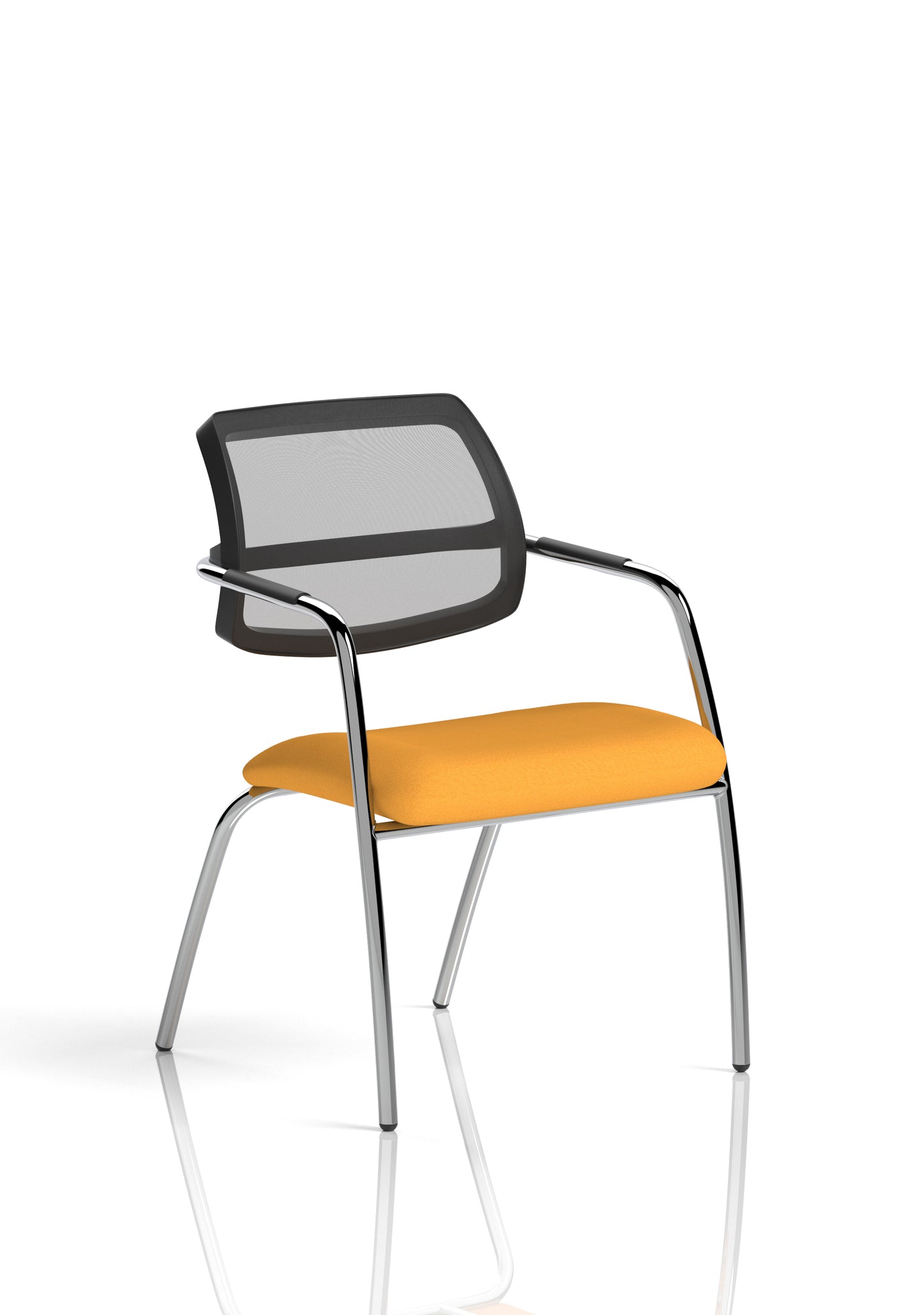 Swift Medium Back Visitor Chair (Straight Leg) - Available in over 20 Colours