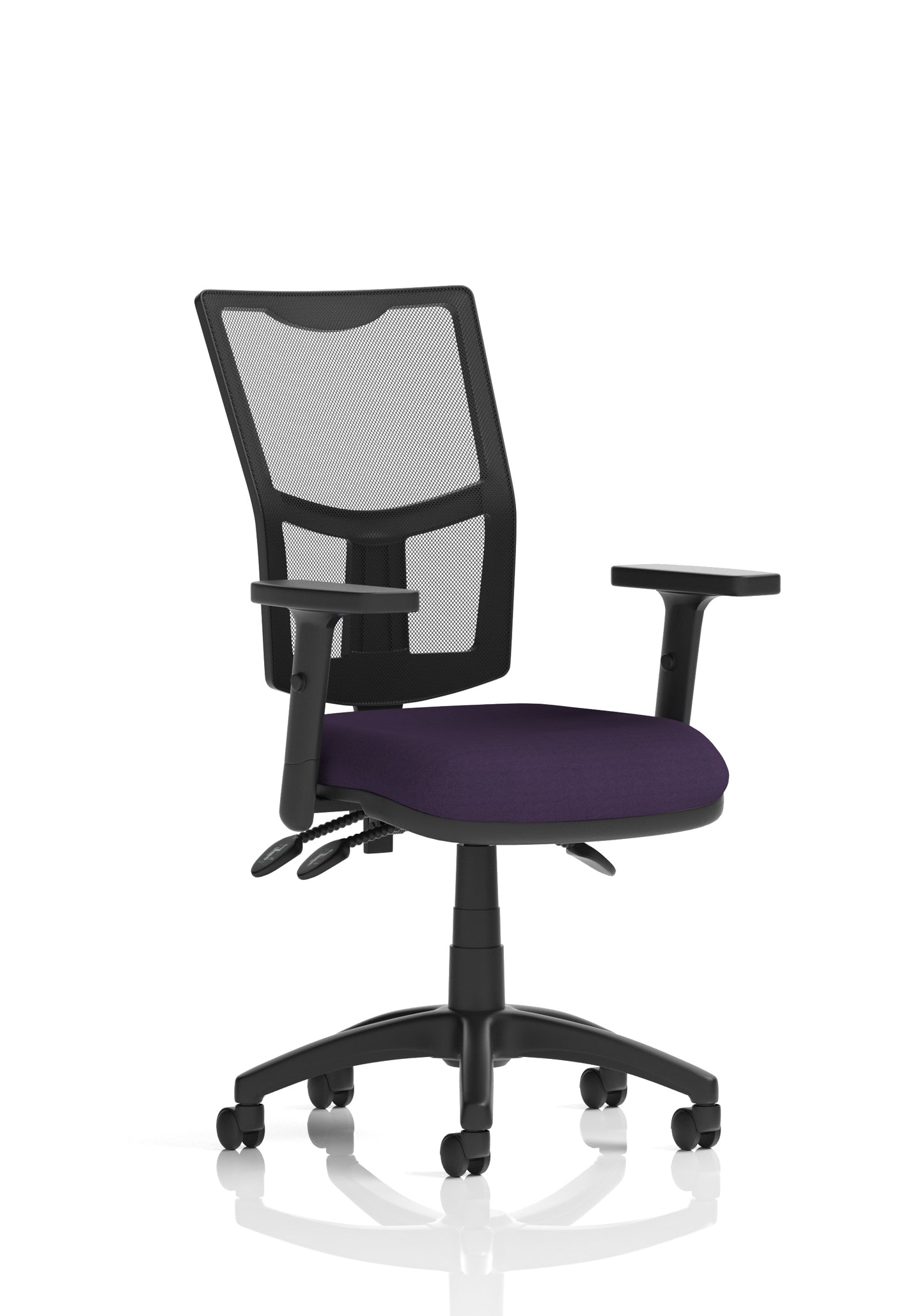 Eclipse Plus III Medium Mesh Back Task Operator Office Chair - Multiple Arm Options - Available in 20 Colour Choices