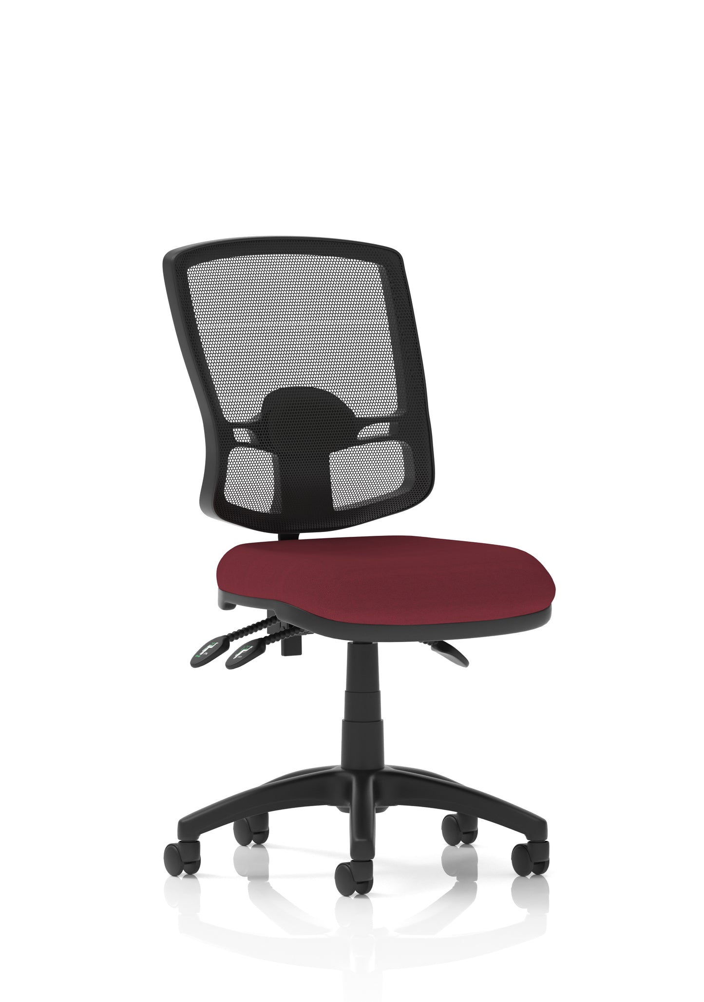 Eclipse Plus III Deluxe Medium Mesh Back Task Operator Office Chair - Multiple Arm Options - Available in 20 Colour Choices
