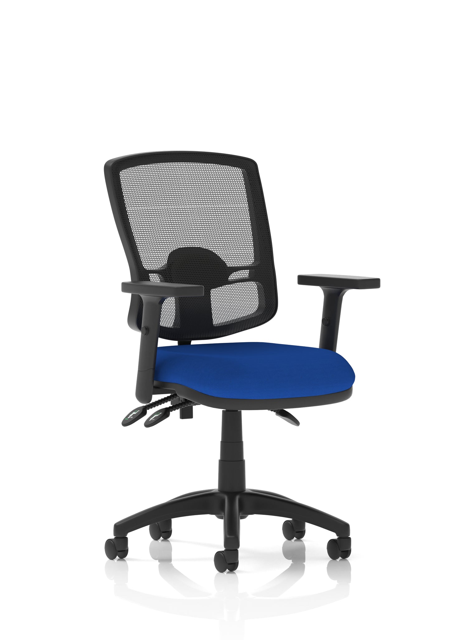 Eclipse Plus III Deluxe Medium Mesh Back Task Operator Office Chair - Multiple Arm Options - Available in 20 Colour Choices
