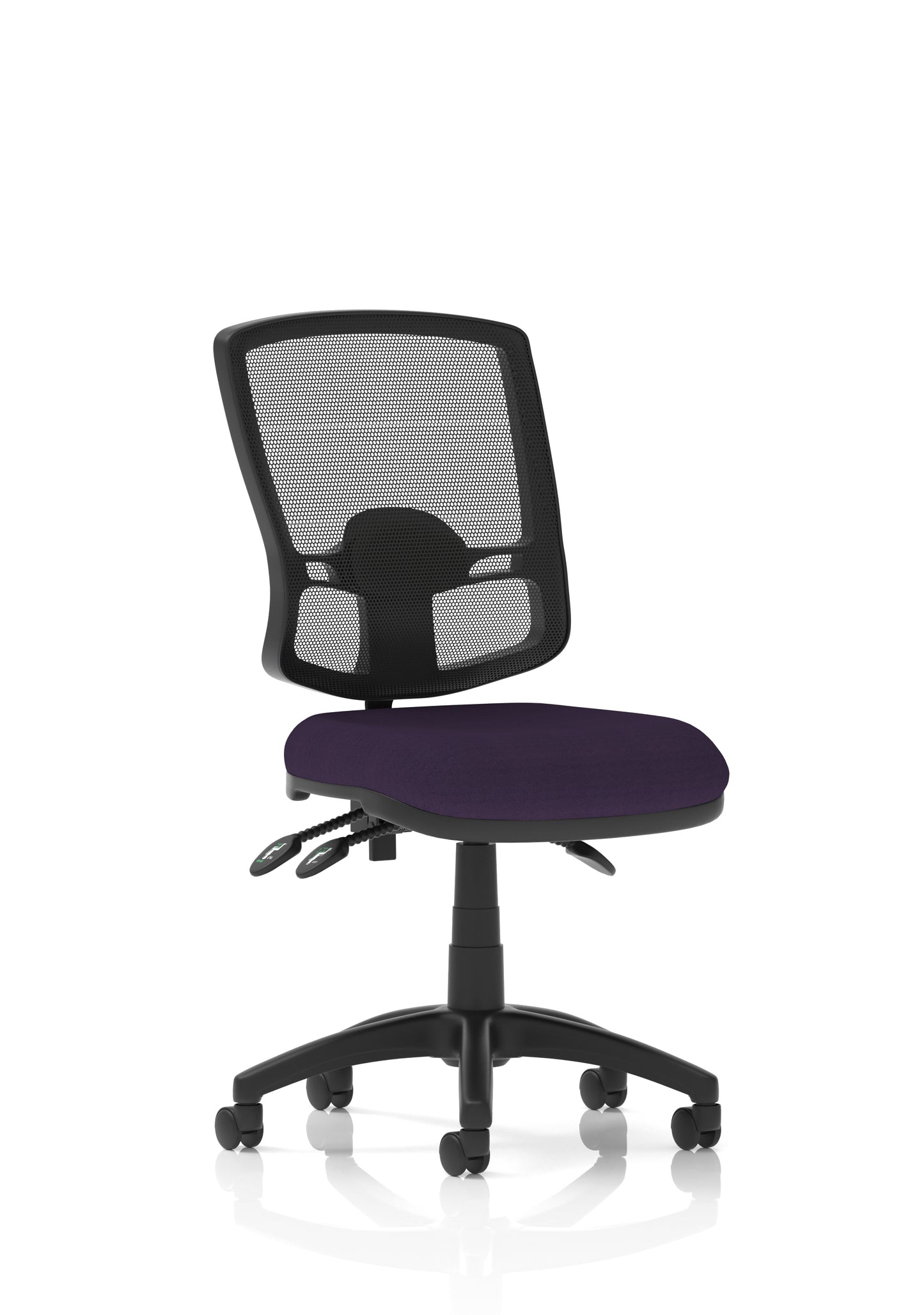 Eclipse Plus III Deluxe Medium Mesh Back Task Operator Office Chair - Multiple Arm Options - Available in 20 Colour Choices
