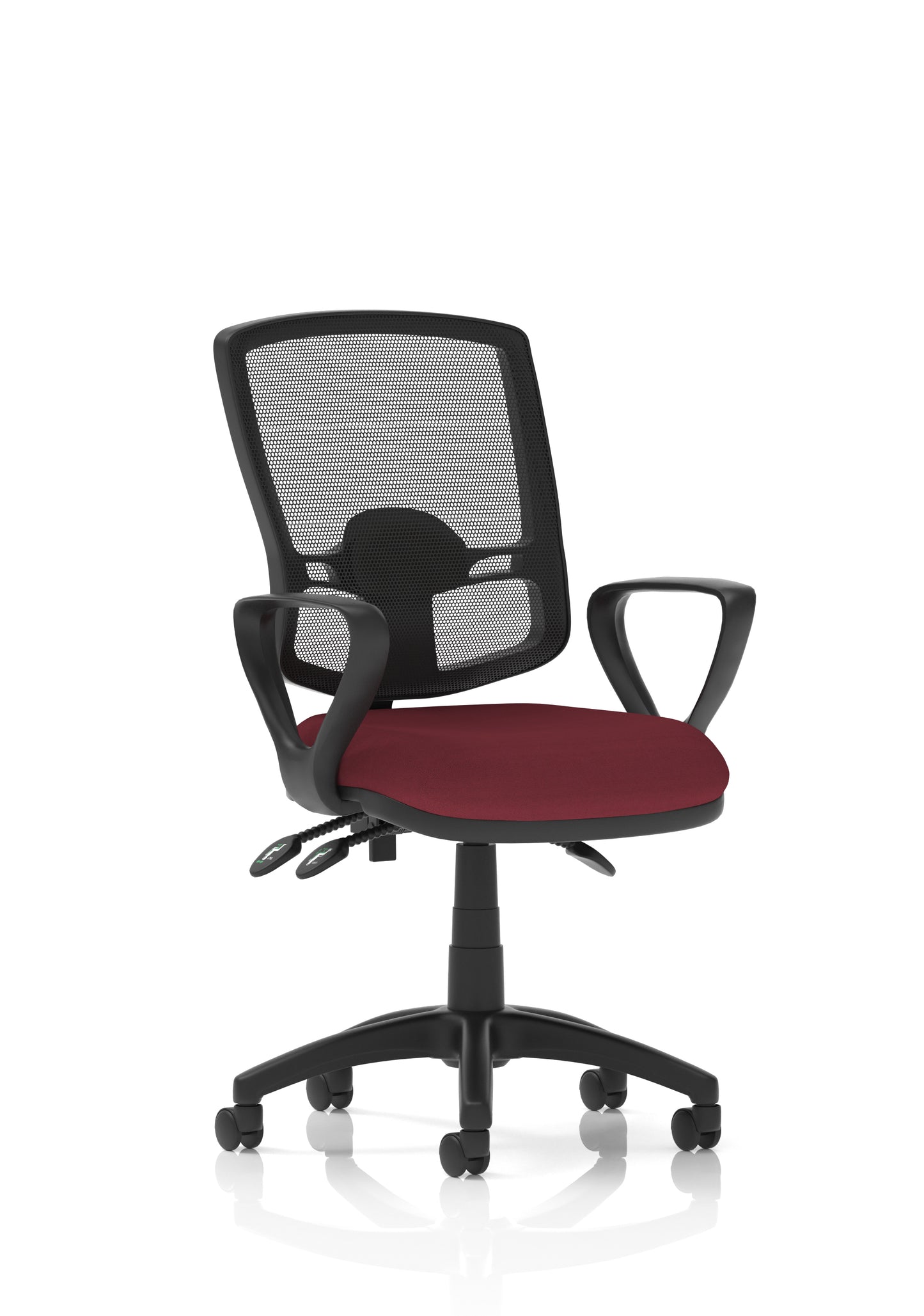 Eclipse Plus III Deluxe Medium Mesh Back Task Operator Office Chair - Multiple Arm Options - Available in 20 Colour Choices