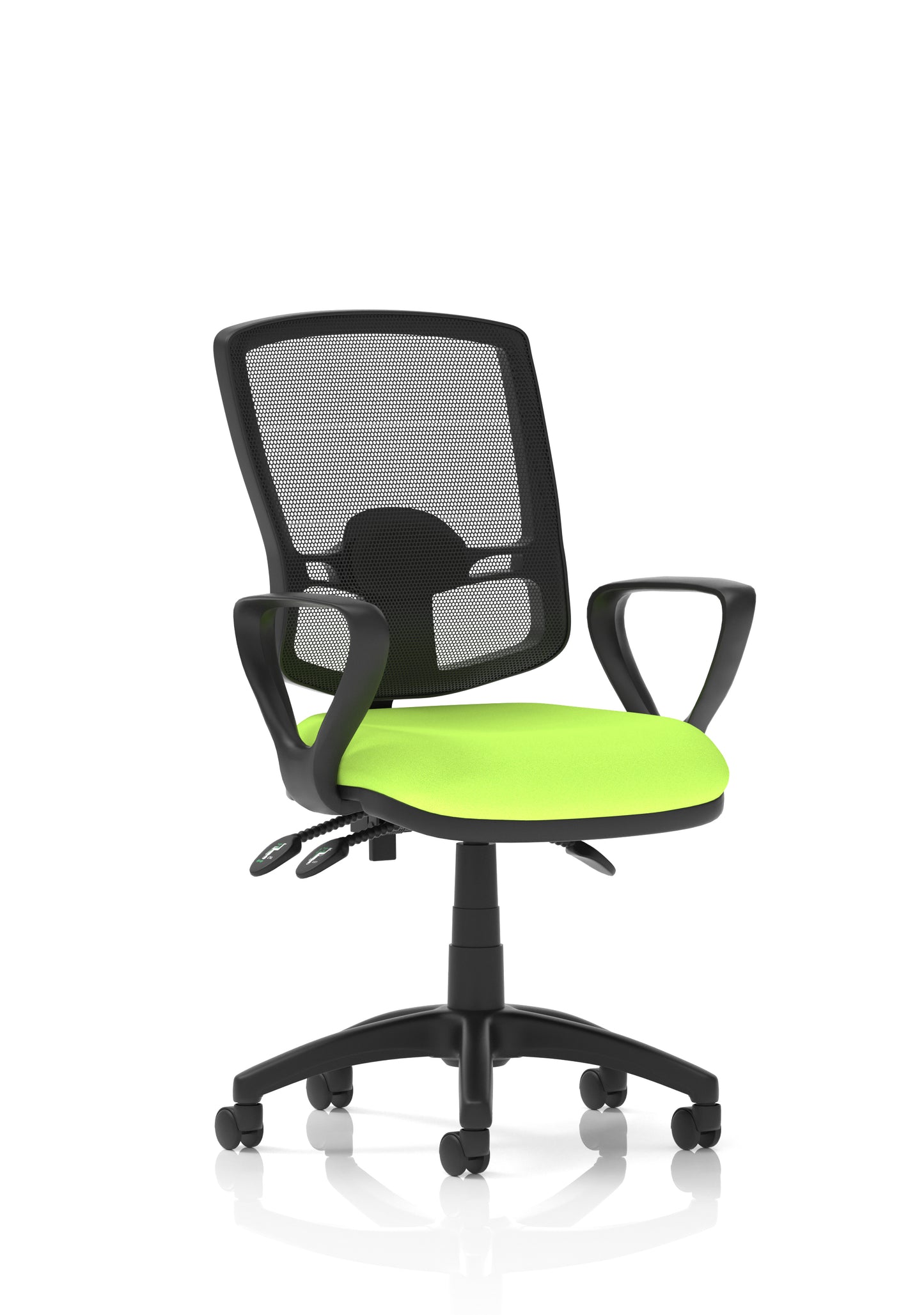 Eclipse Plus III Deluxe Medium Mesh Back Task Operator Office Chair - Multiple Arm Options - Available in 20 Colour Choices