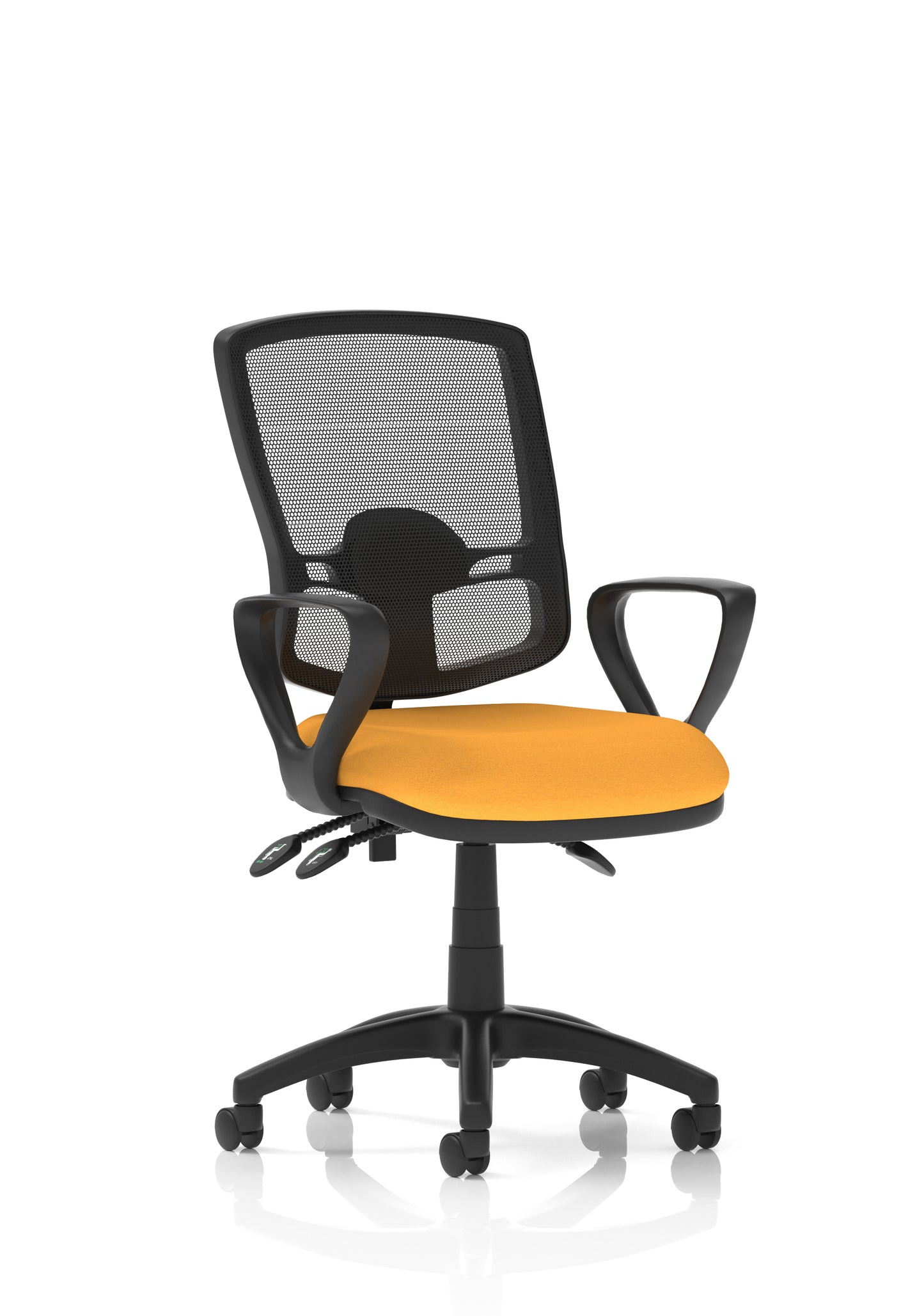 Eclipse Plus III Deluxe Medium Mesh Back Task Operator Office Chair - Multiple Arm Options - Available in 20 Colour Choices