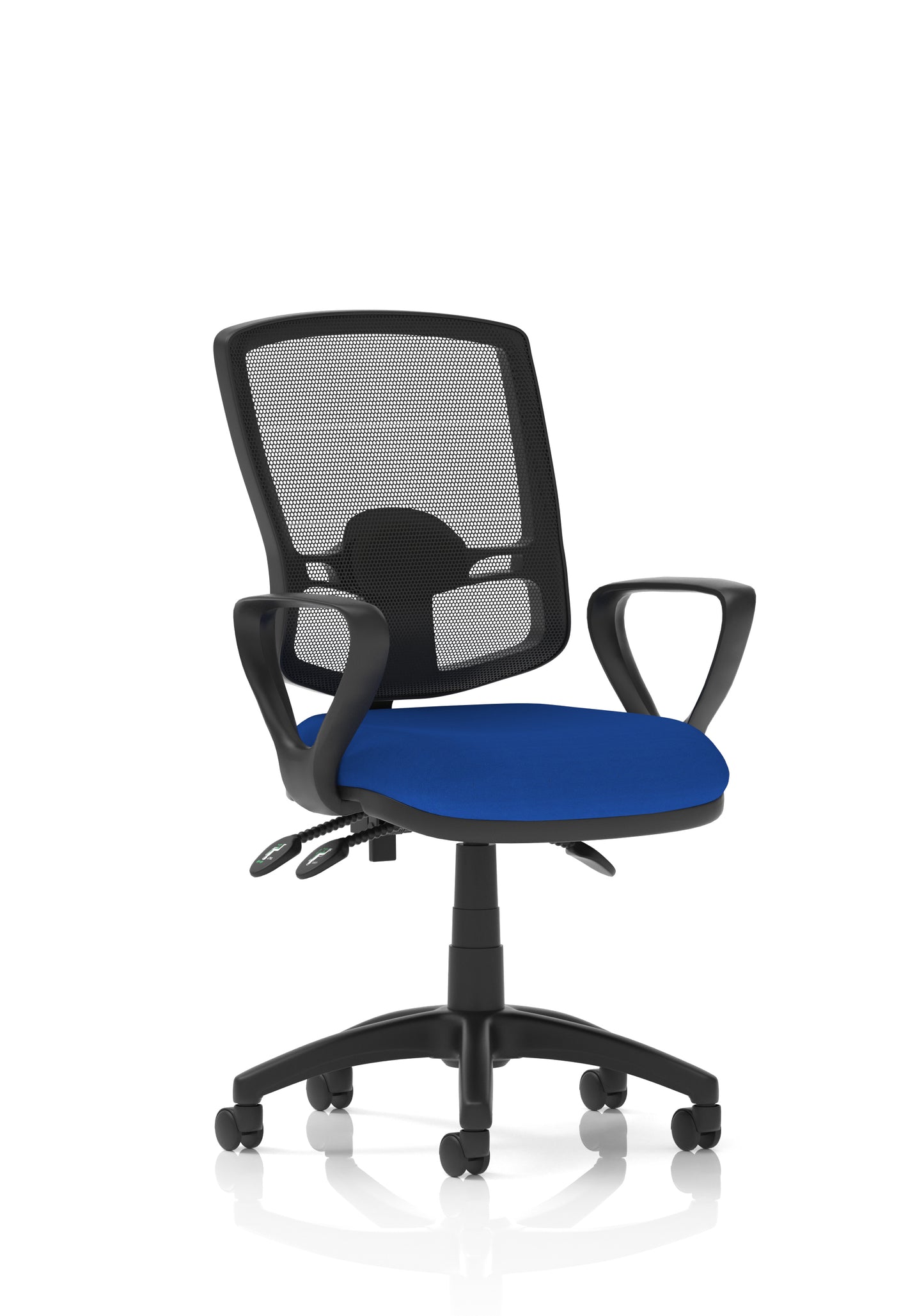 Eclipse Plus III Deluxe Medium Mesh Back Task Operator Office Chair - Multiple Arm Options - Available in 20 Colour Choices