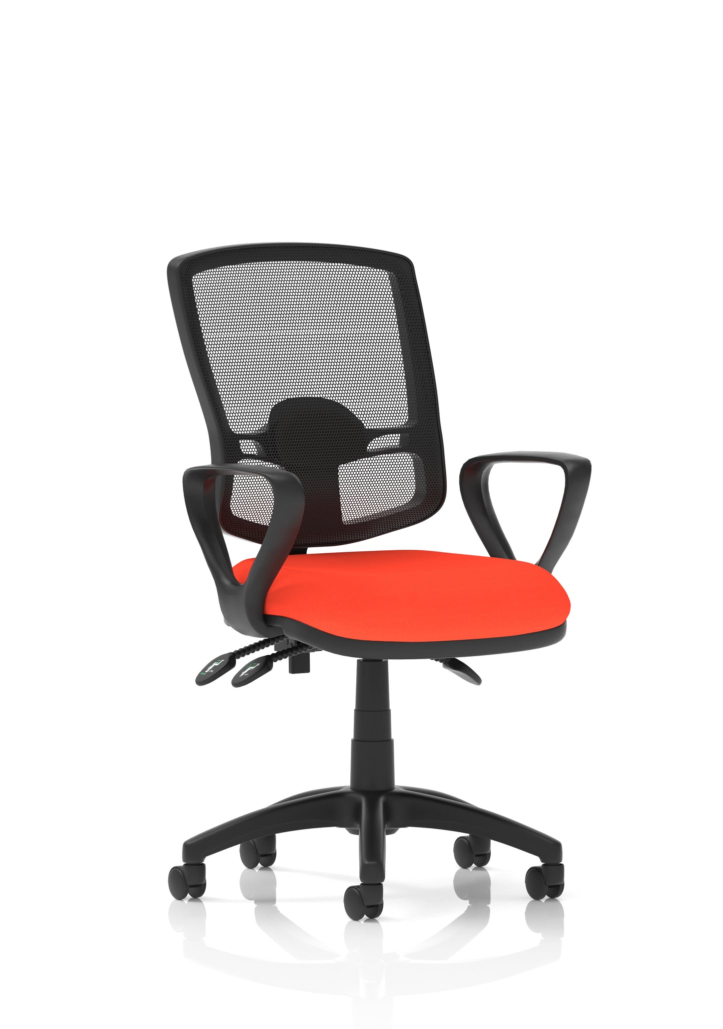 Eclipse Plus III Deluxe Medium Mesh Back Task Operator Office Chair - Multiple Arm Options - Available in 20 Colour Choices