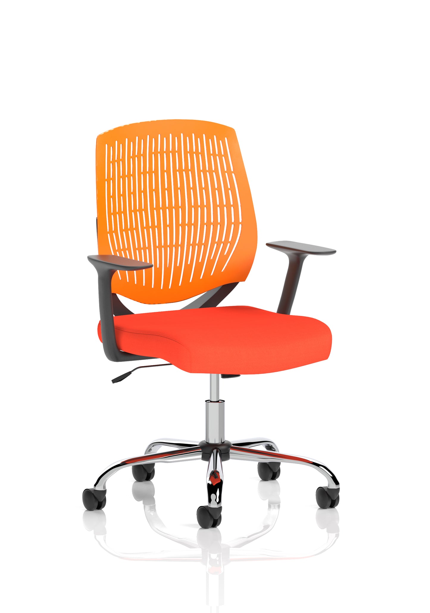 Dura Medium Back Task Operator Office Chair with Fixed Arms - Multiple Colour Options Available