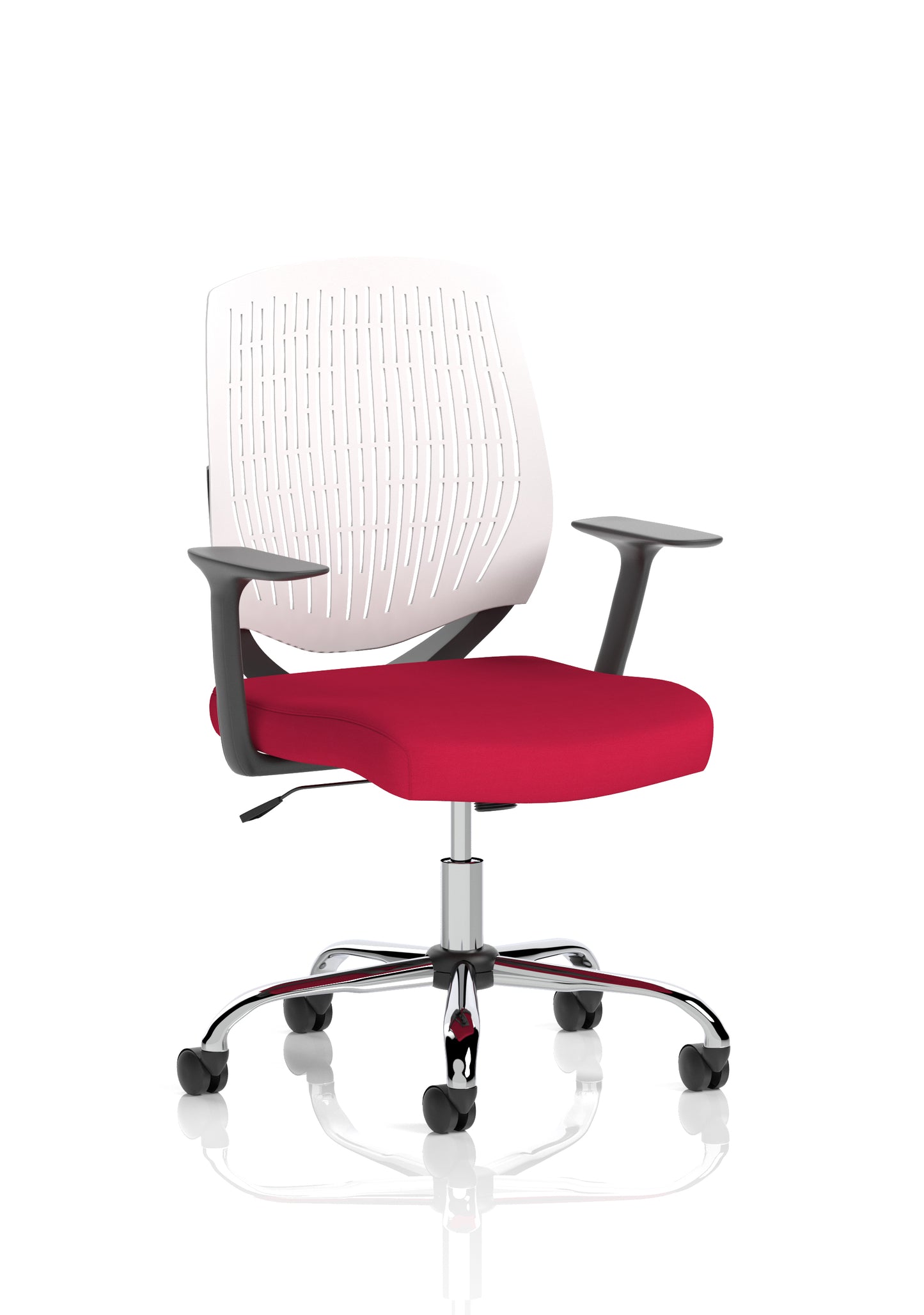 Dura Medium Back Task Operator Office Chair with Fixed Arms - Multiple Colour Options Available