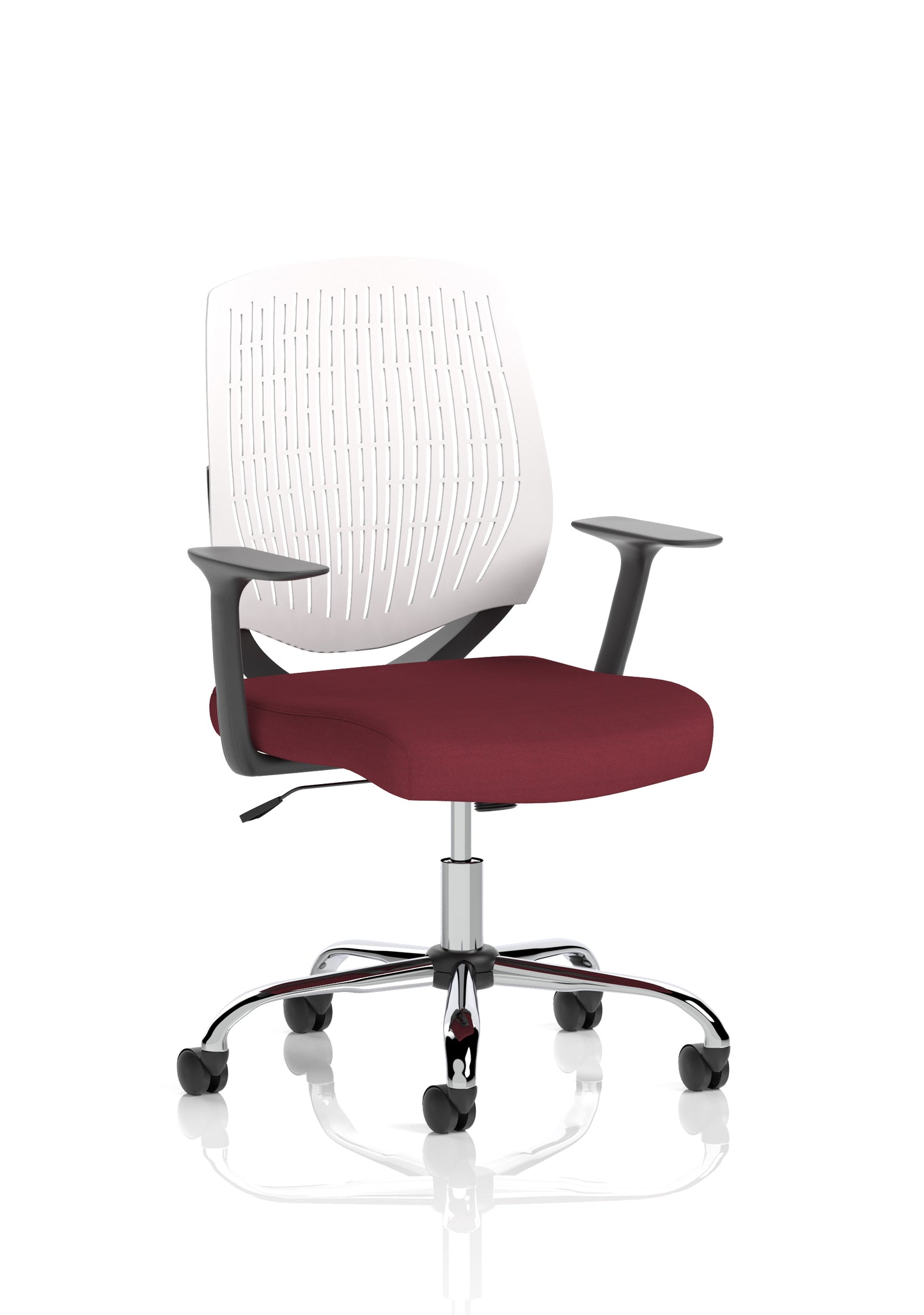 Dura Medium Back Task Operator Office Chair with Fixed Arms - Multiple Colour Options Available