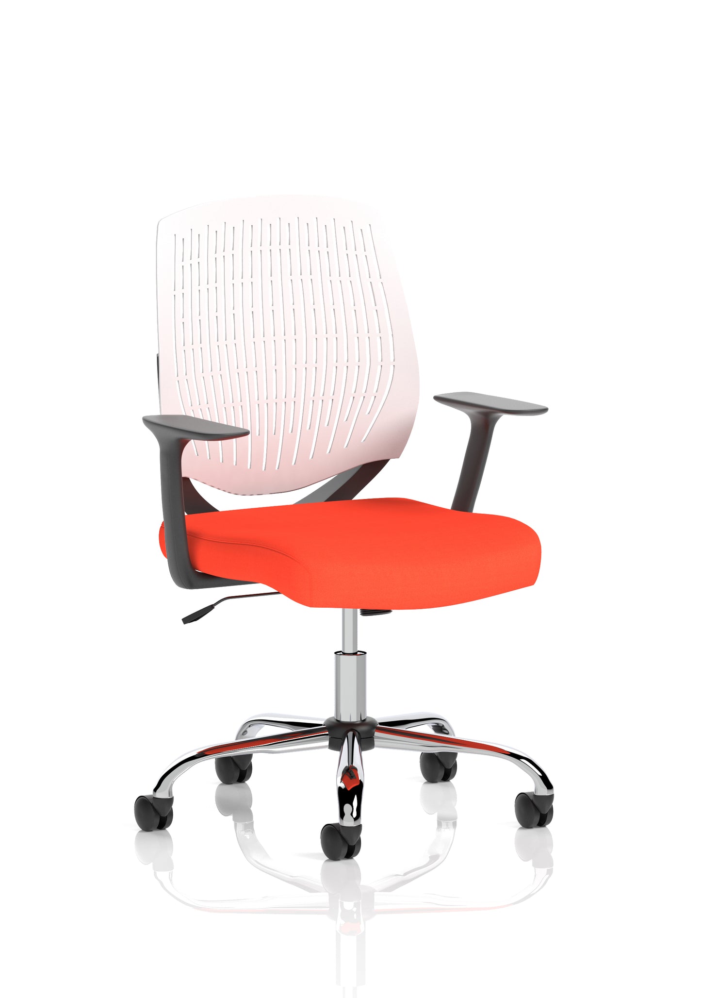 Dura Medium Back Task Operator Office Chair with Fixed Arms - Multiple Colour Options Available